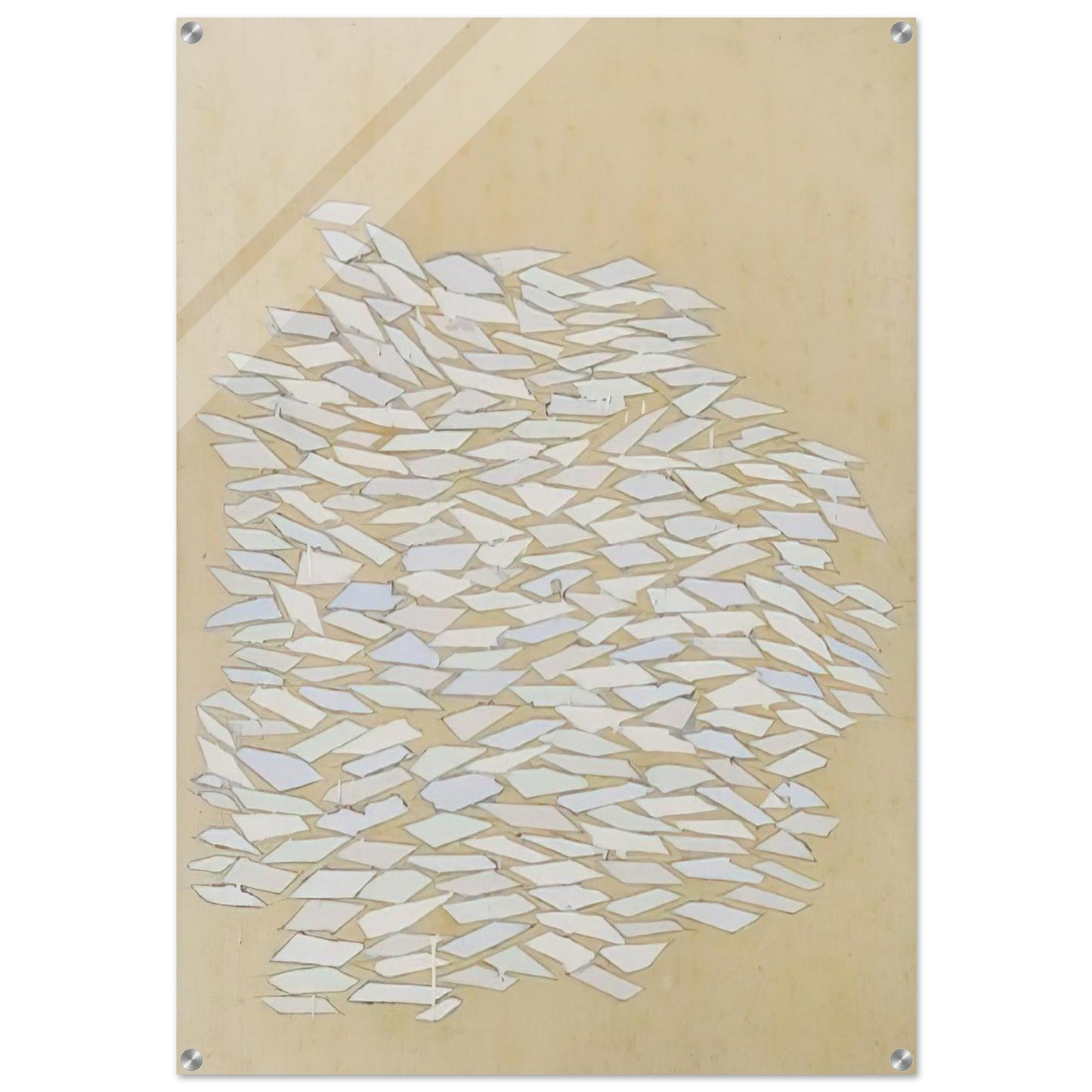 Pastel Statement - 1971 - Robert Goodnough Acrylic Print - 70x100 cm / 28x40″ inches | Robert Goodnough Wall Art | Robert Goodnough Prints