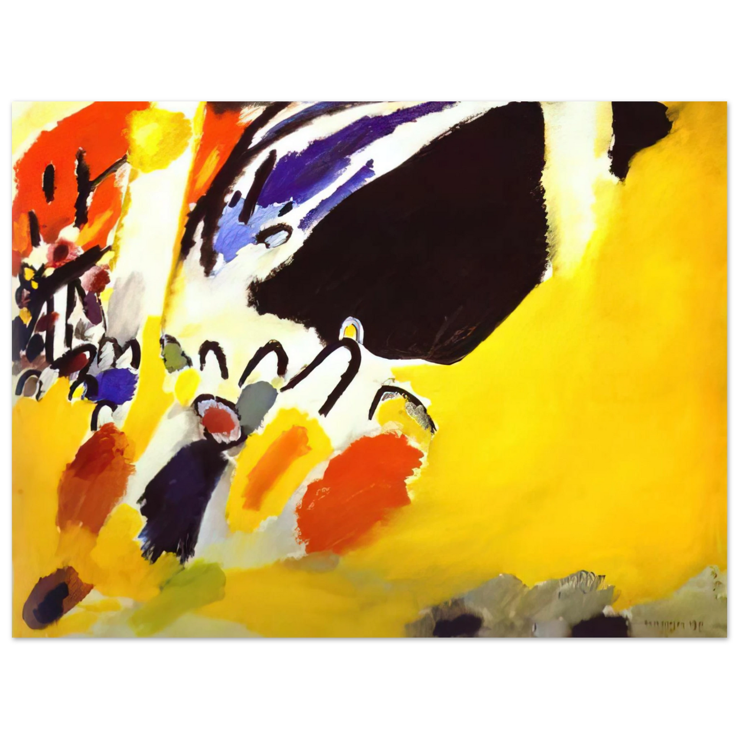 Wassily Kandinsky - IMPRESSION III CONCERT 1911 Fine Art Poster - Default Title