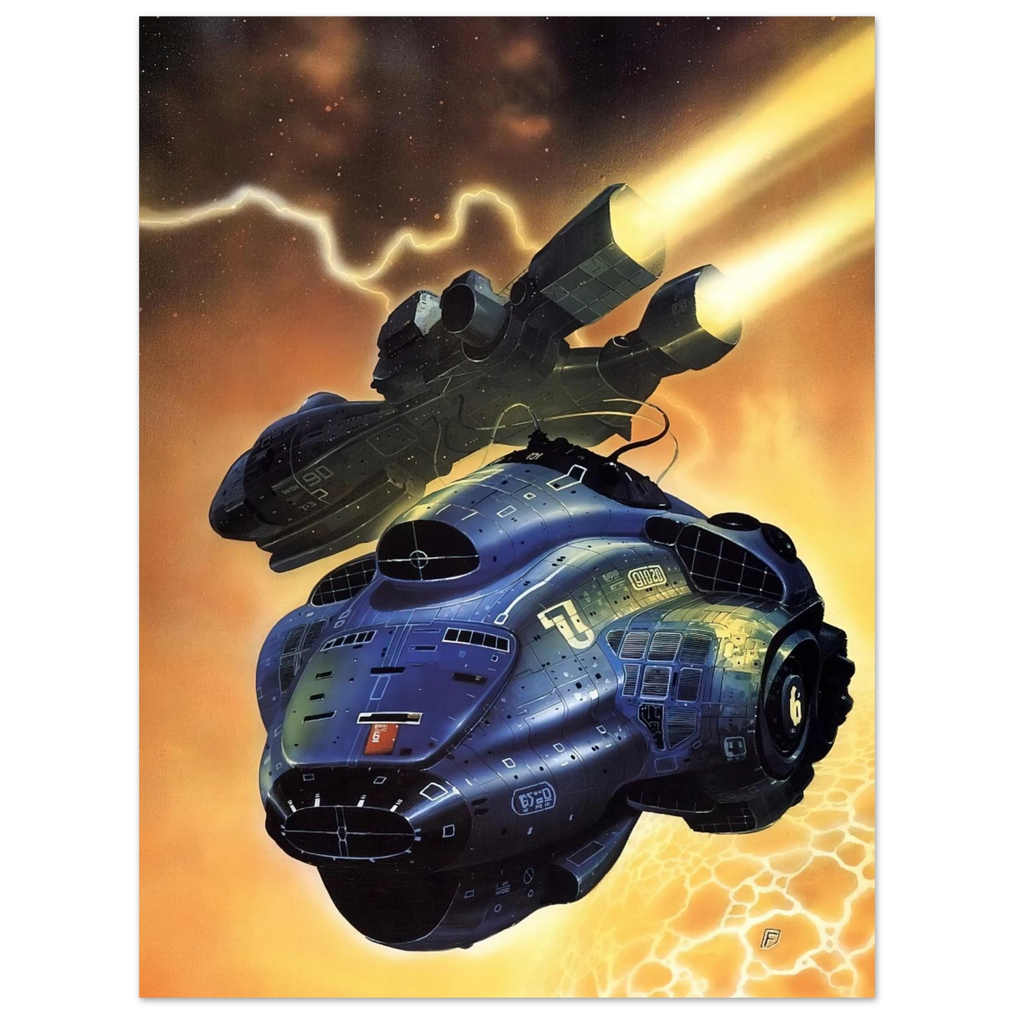 Chris Foss - Chris Foss Fine Art Poster - Default Title