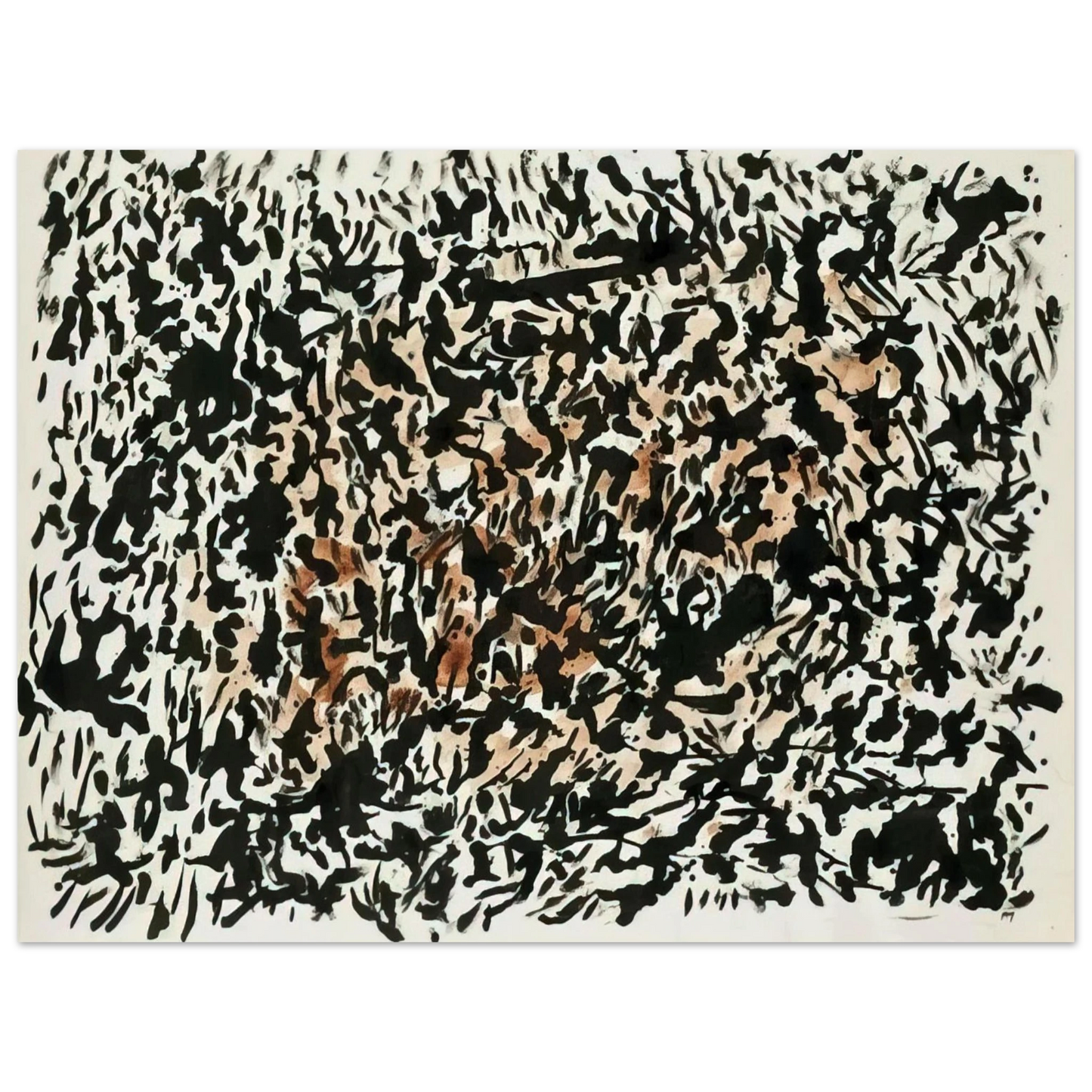 Henri Michaux - Untitled - 1979 Fine Art Poster - Default Title