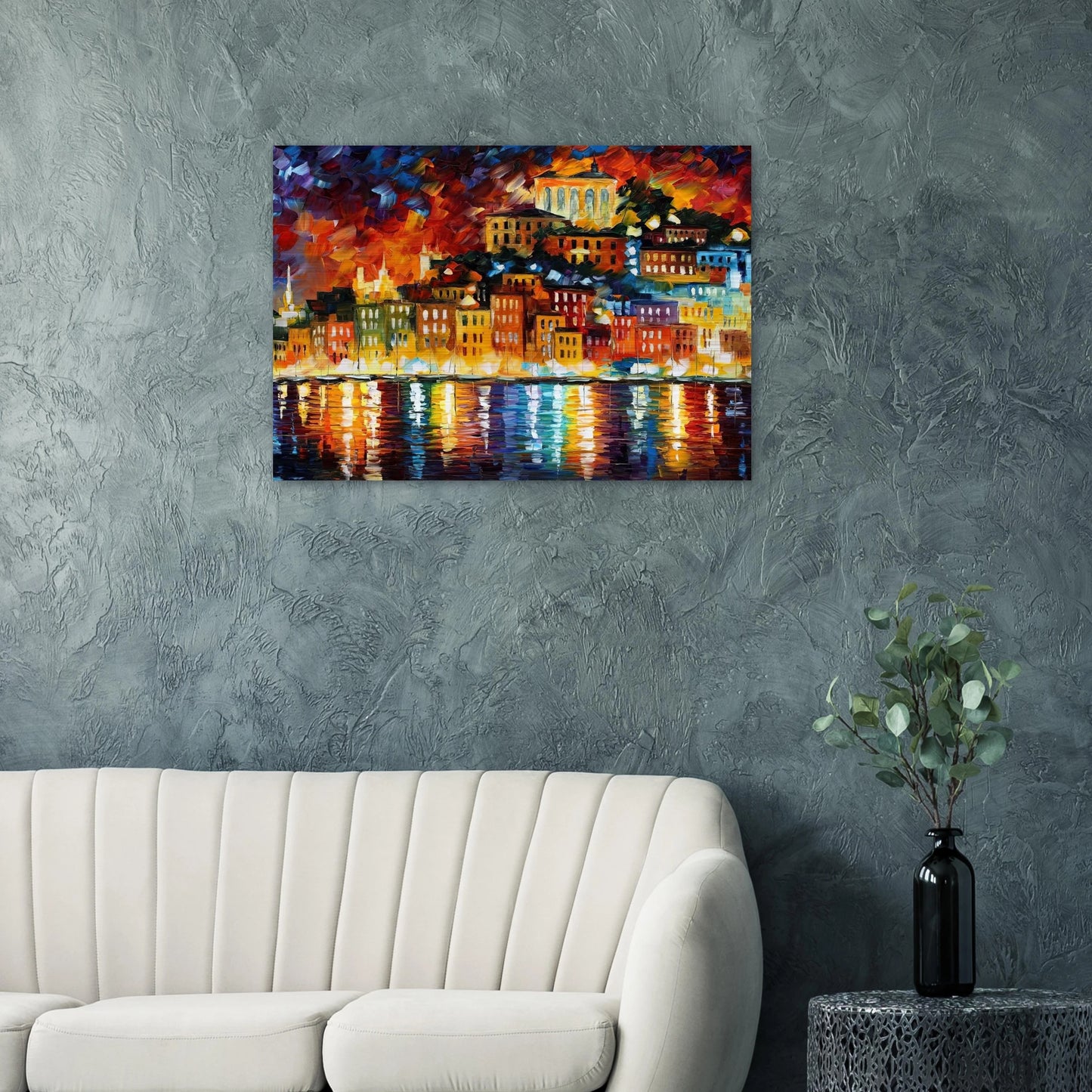 Leonid Afremov - Leonid Afremov Brushed Aluminum Print - 70x100 cm / 28x40 inches | Leonid Afremov Aluminum Print | Leonid Afremov Prints