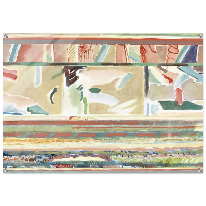 Paisagem II, Portalegre tapestry card - Lyrical Abstraction - Menez Acrylic Print - 70x100 cm / 28x40″ inches | Menez Wall Art | Menez Prints