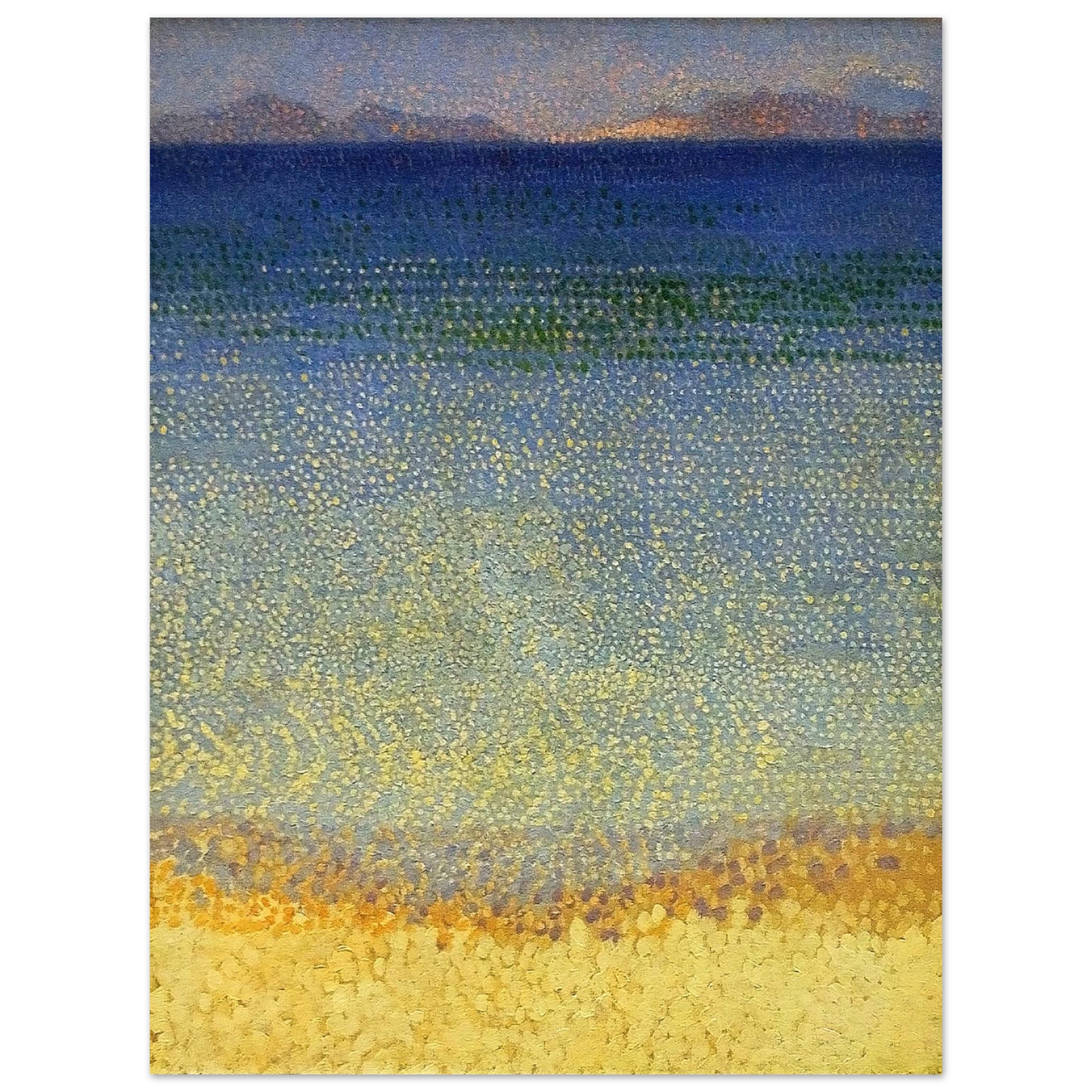 Henri-Edmond Cross - The Iles d'Or The Iles d'Hyeres, Var Fine Art Poster - Default Title