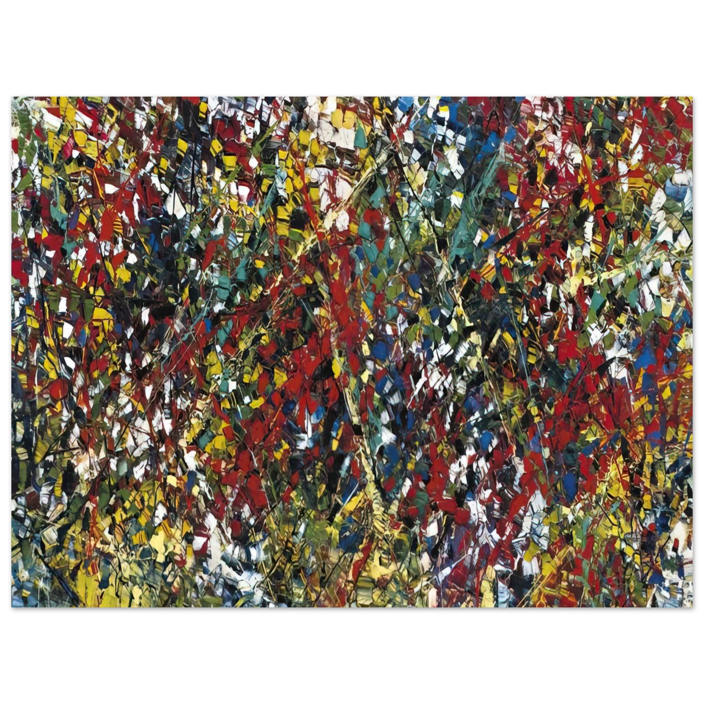 Jean-Paul Riopelle - Composition Fine Art Poster - Default Title