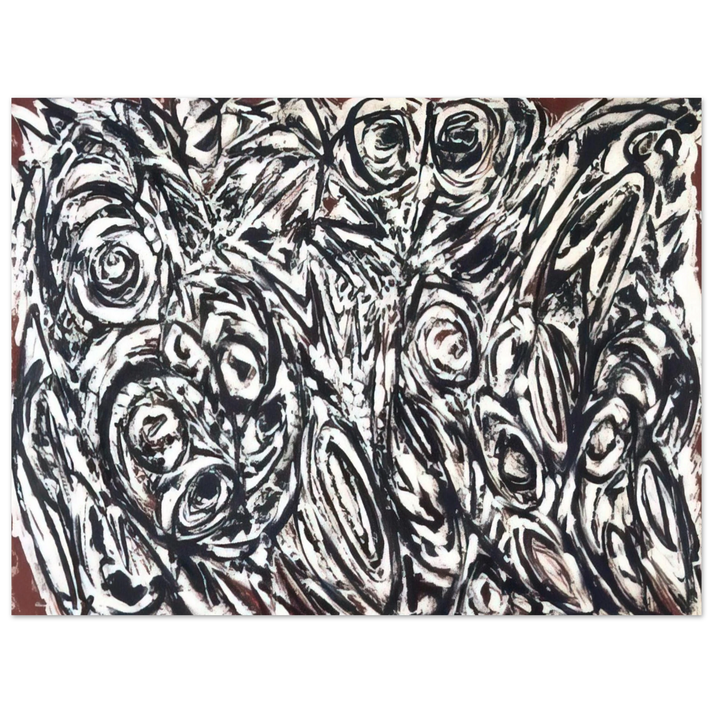Lee Krasner - Night Creatures 75x100 cm / 30x40inches Fine Art Poster