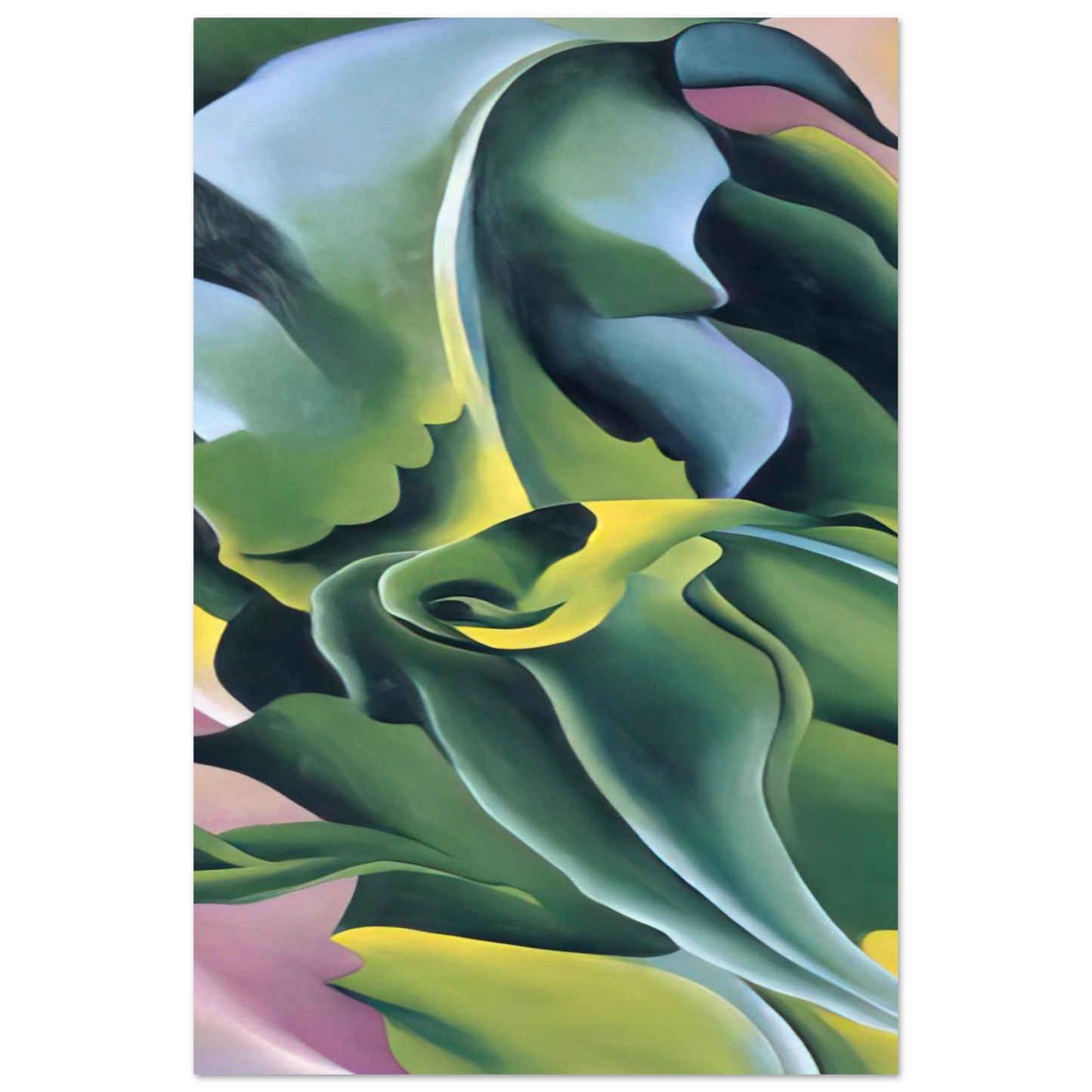 Georgia O'Keeffe - Corn No. 2 Fine Art Poster - 40x60 cm / 16x24 inches