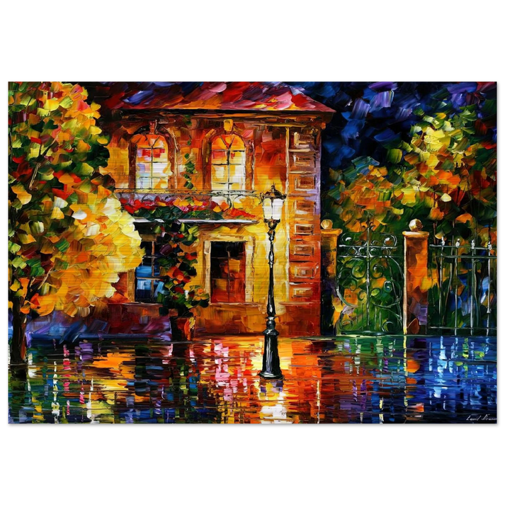 Leonid Afremov - Leonid Afremov Brushed Aluminum Print - 70x100 cm / 28x40 inches | Leonid Afremov Aluminum Print | Leonid Afremov Prints