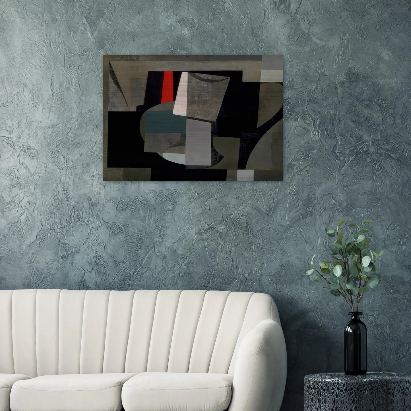 1934-6 painting - still life - 1936 - Ben Nicholson Brushed Aluminum Print - 70x100 cm / 28x40 inches | Ben Nicholson Aluminum Print | Ben Nicholson Prints