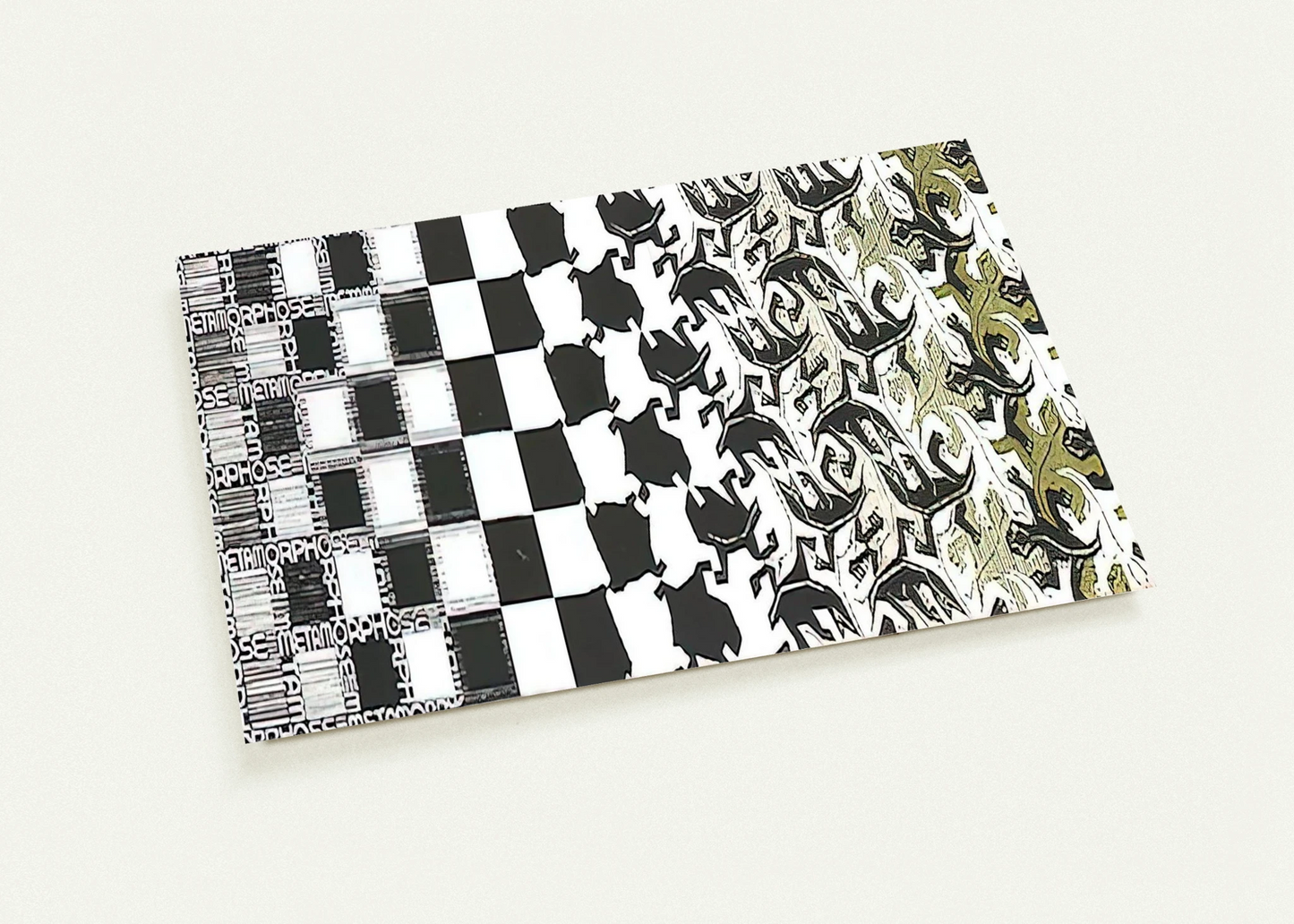METAMORPHOSIS II EXCERPT 2 By MC Escher Pack of 10 Post Cards | MC Escher Post Cards | A6 (10.5 x 14.8 cm) - 4.1 x 5.8 inches