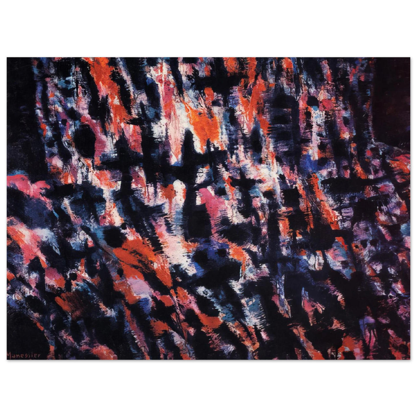 Alfred Manessier - Passion - 1982 Fine Art Poster - Default Title