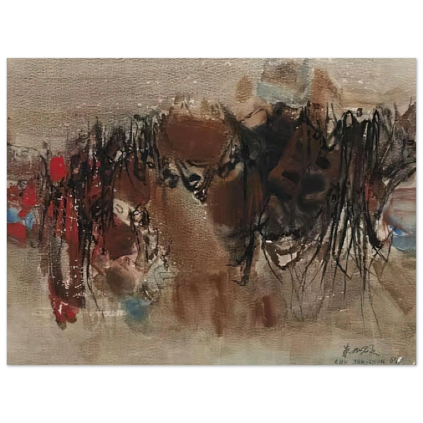 Chu teh Chun - UNTITLED 1964 1 Fine Art Poster - Default Title