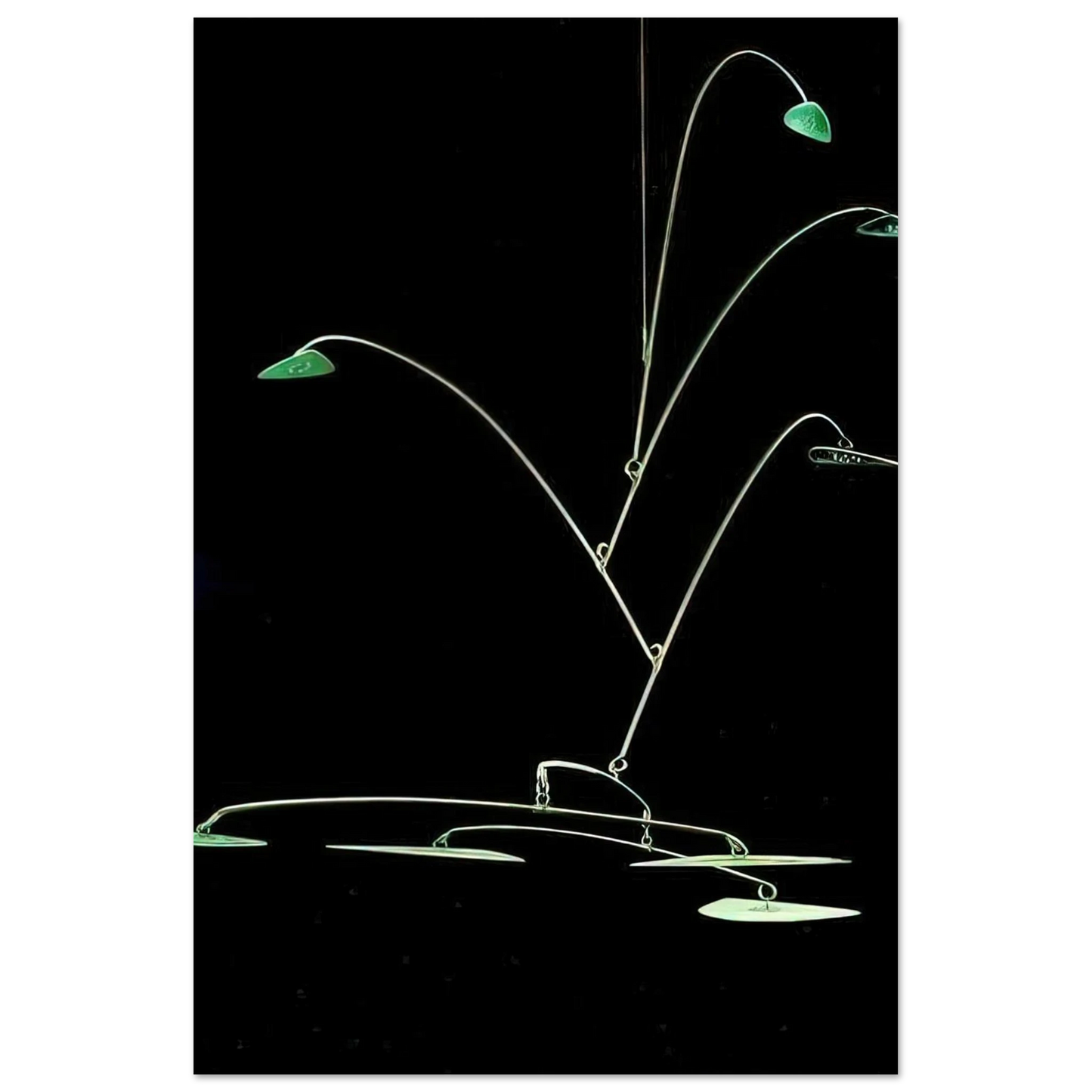 Alexander Calder - STAINLESS STEALER 1966 Fine Art Poster - 40x60 cm / 16x24 inches