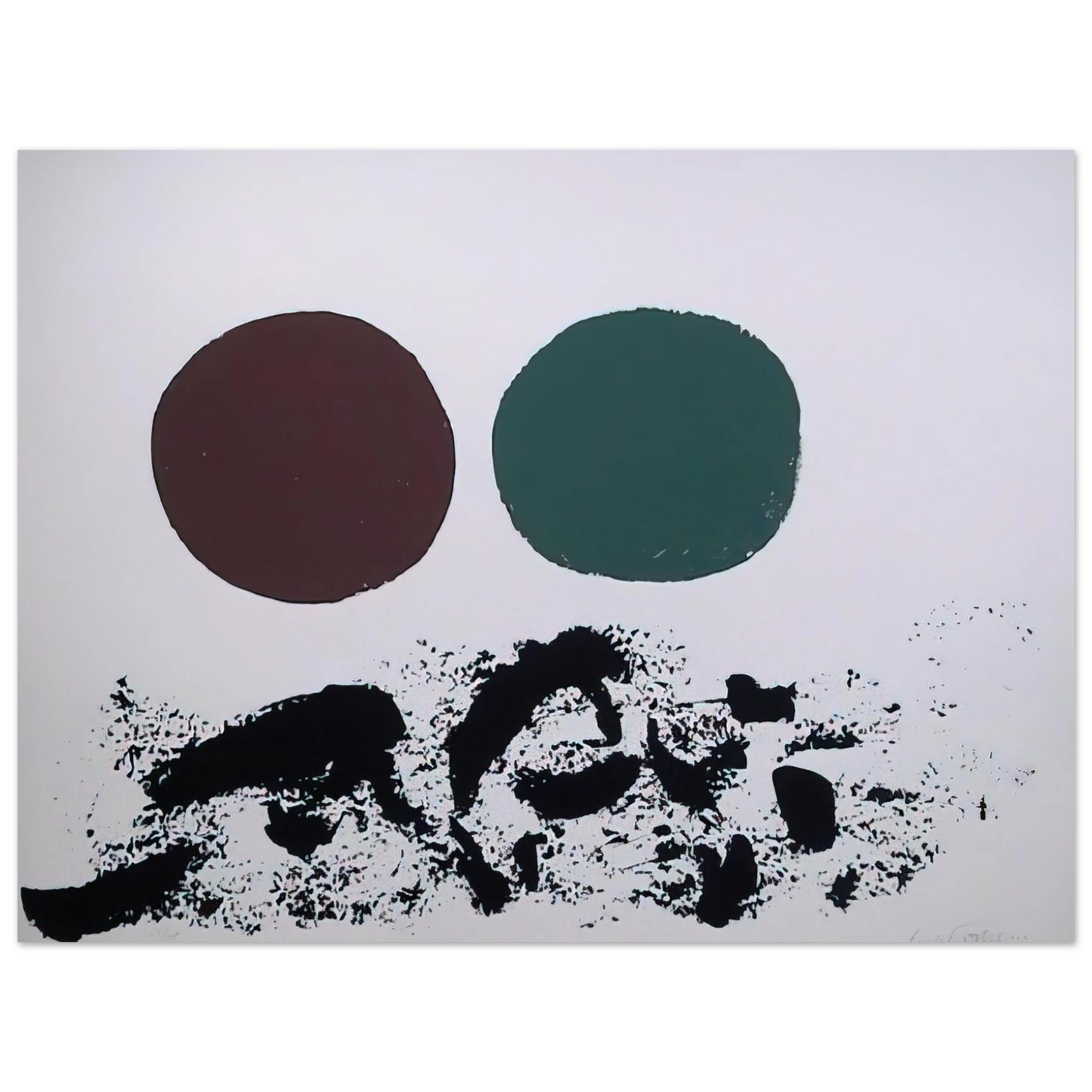 Adolph Gottlieb - Flurry - 1967 Fine Art Poster - Default Title