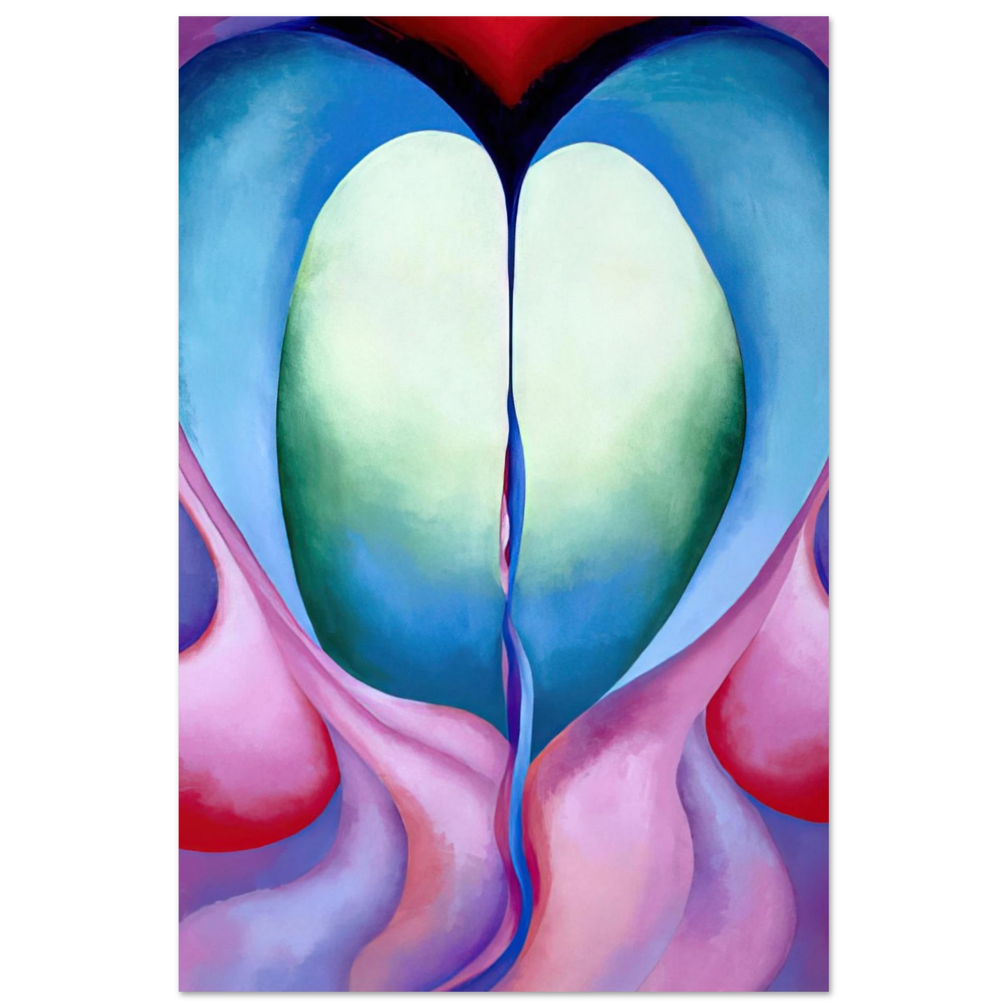 Georgia O'Keeffe - Series I, No. 8 Fine Art Poster - 75x100 cm / 30x40 inches