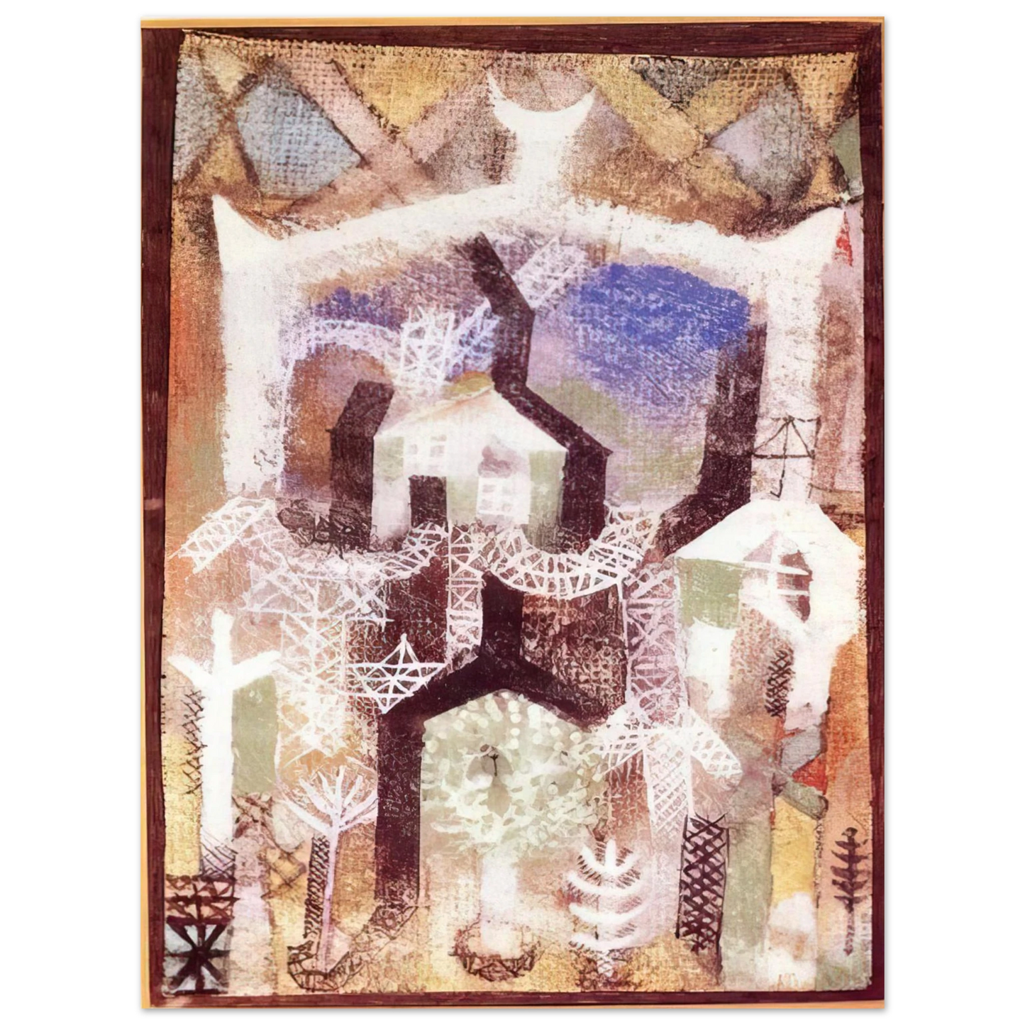 Paul Klee - SUMMER HOUSES 1919 Fine Art Poster - Default Title