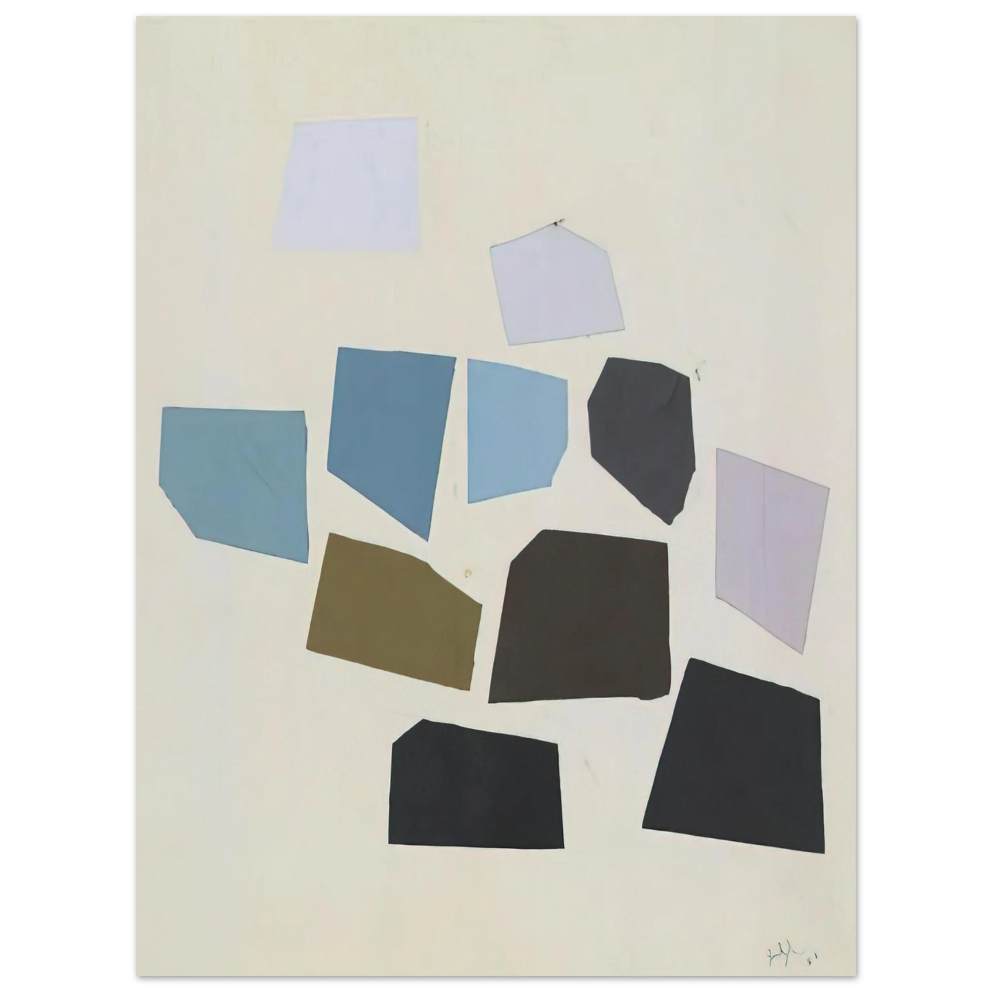 Robert Goodnough - Abstraction - Post-Painterly Abstraction Fine Art Poster - Default Title