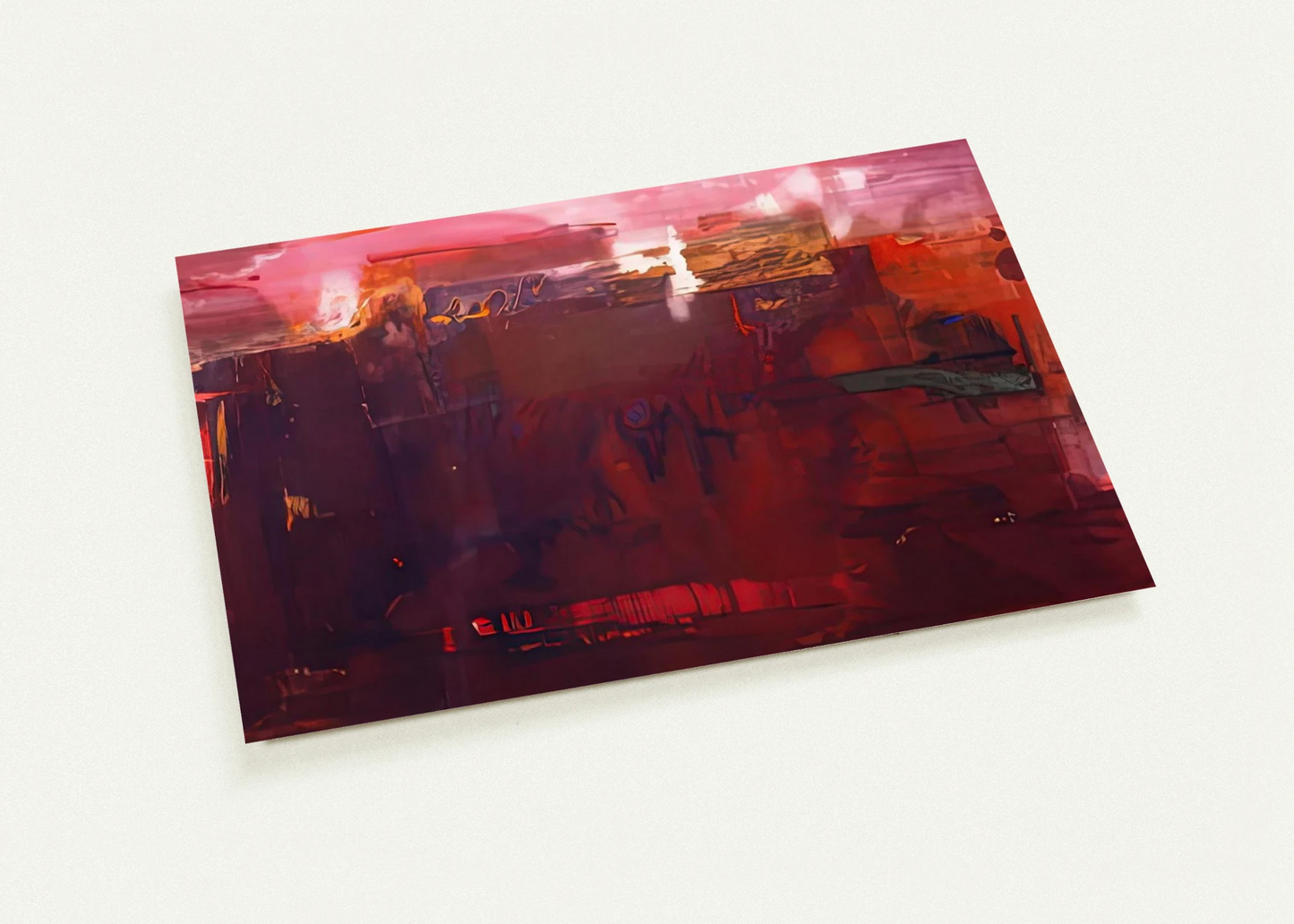 Carousel, 1979- By Helen Frankenthaler Pack of 10 Post Cards | Helen Frankenthaler Post Cards | A6 (10.5 x 14.8 cm) - 4.1 x 5.8 inches