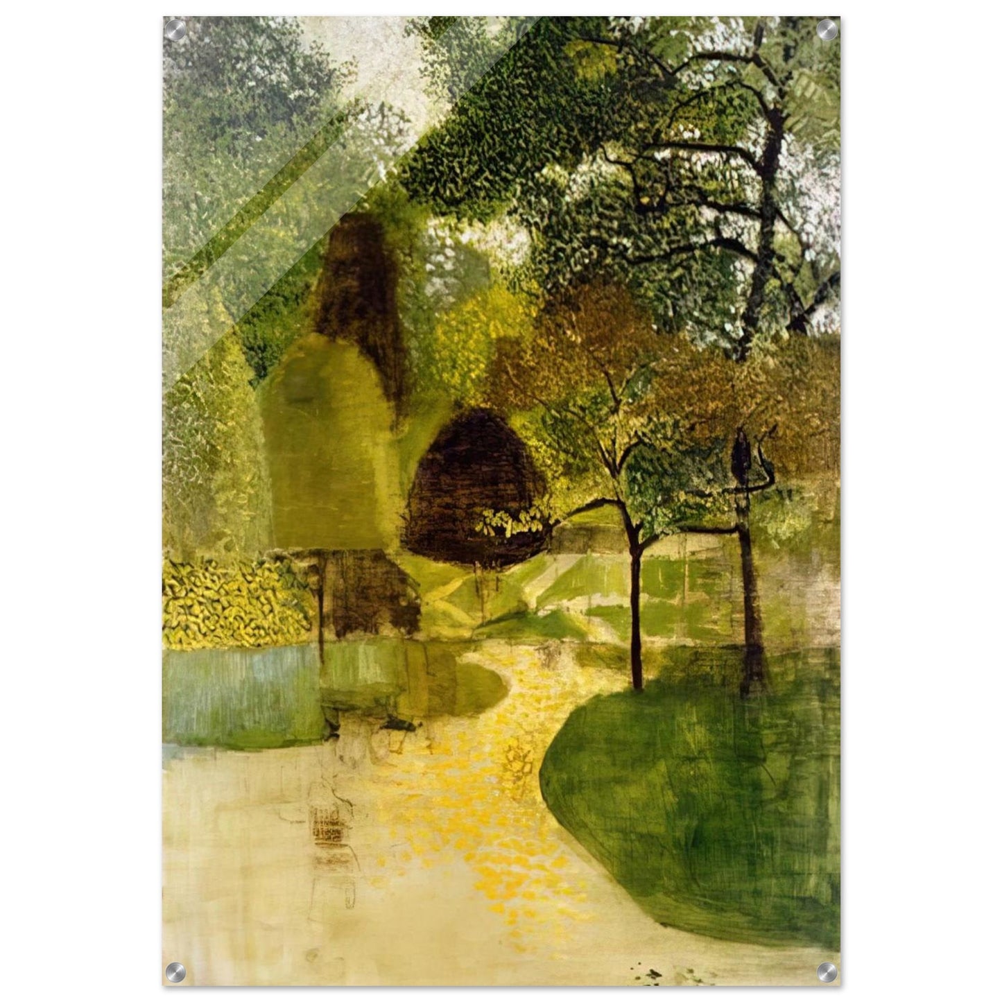 THE PARK 1947 - Victor Pasmore Acrylic Print - 70x100 cm / 28x40″ inches