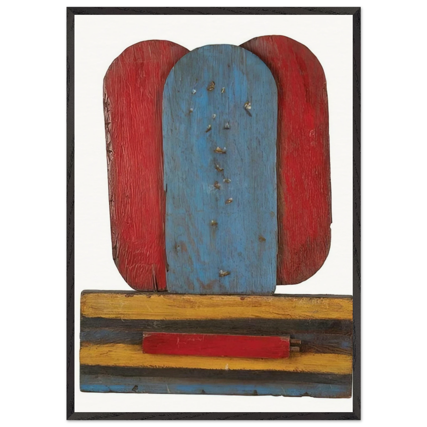 Summer Snow - 1978 - Betty Parsons Framed Art Print – Black Wooden Frame - Default Title - -Framed Art Print