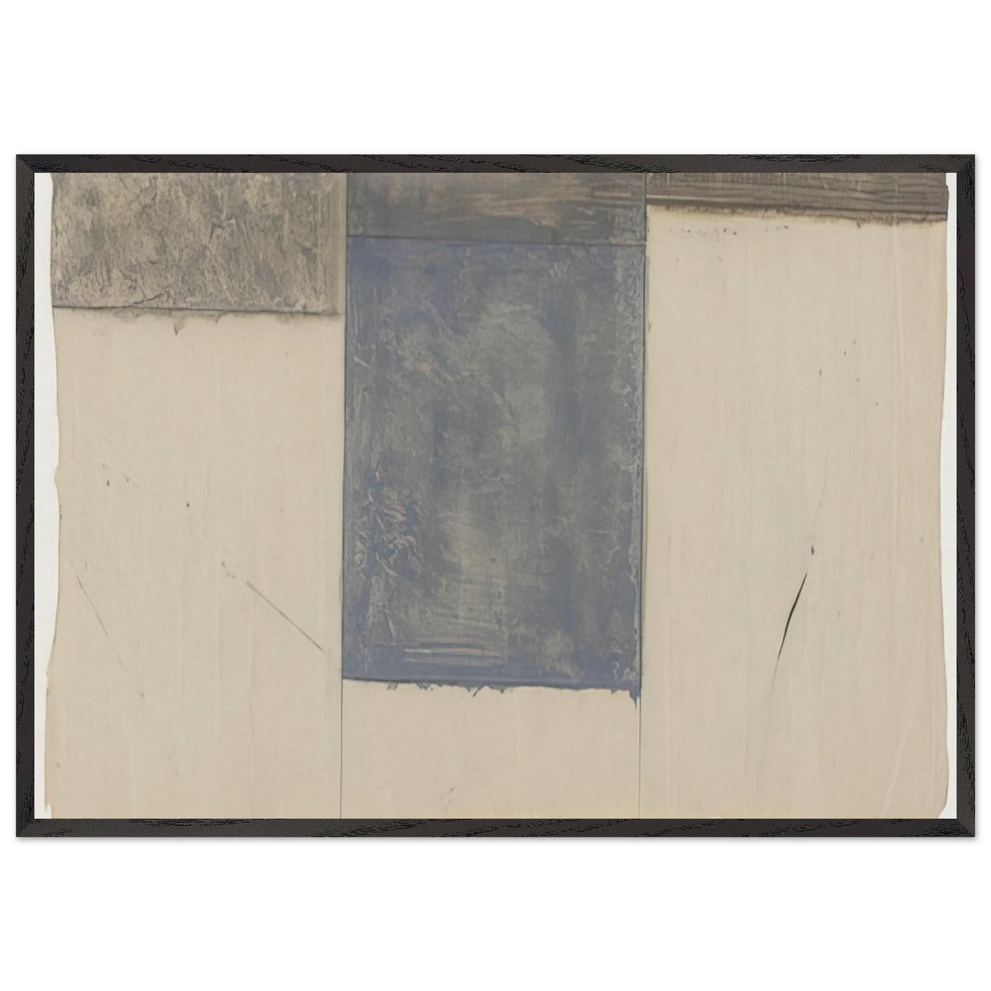 Hydra - 1981 - Brice Marden 70x100 cm / 28x40 inches Framed Art Print – Black Wooden Frame