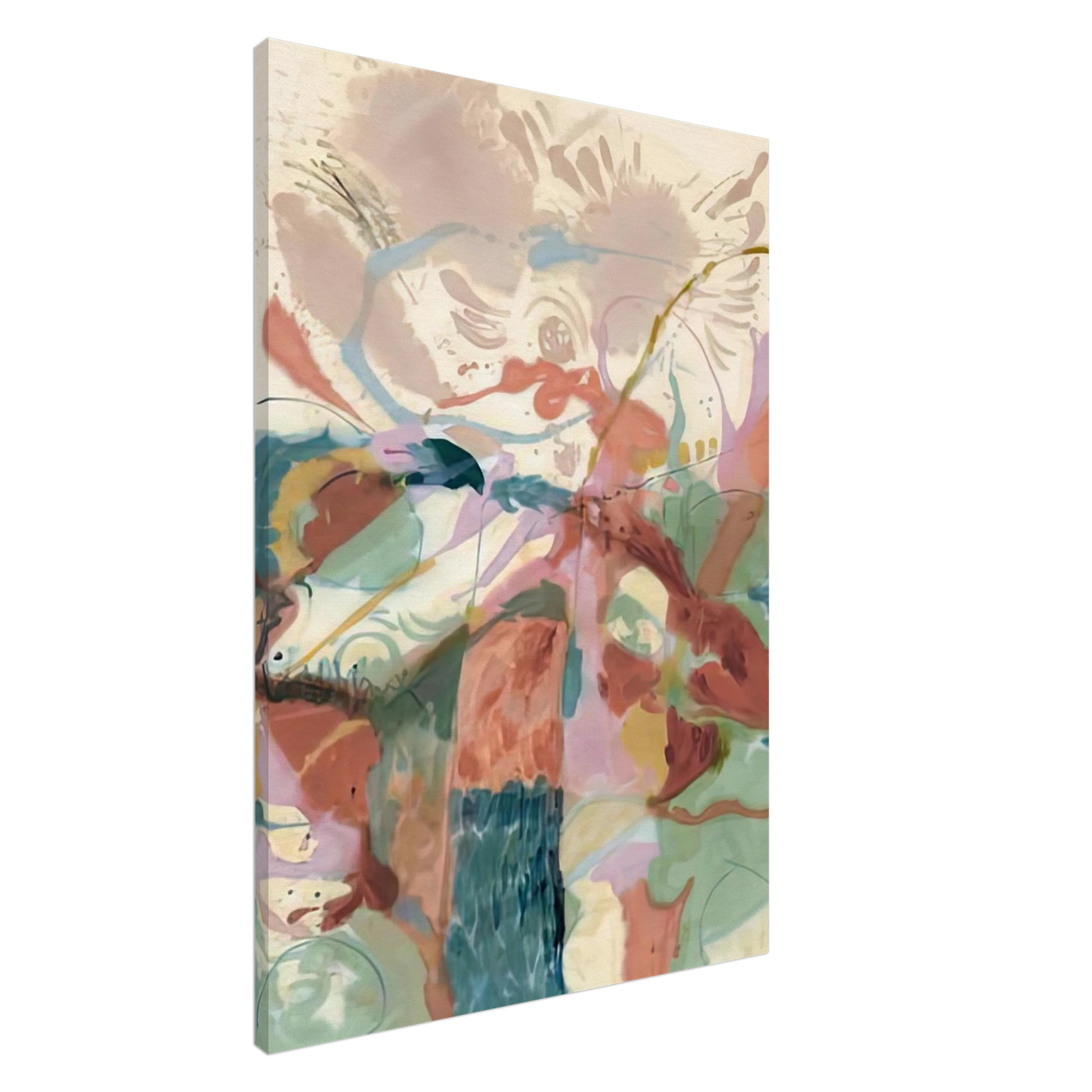 Helen Frankenthaler - Jacob's Ladder, 1957- Wall Art - 30x40 cm / 12x16 inches - Fine Art Poster - -