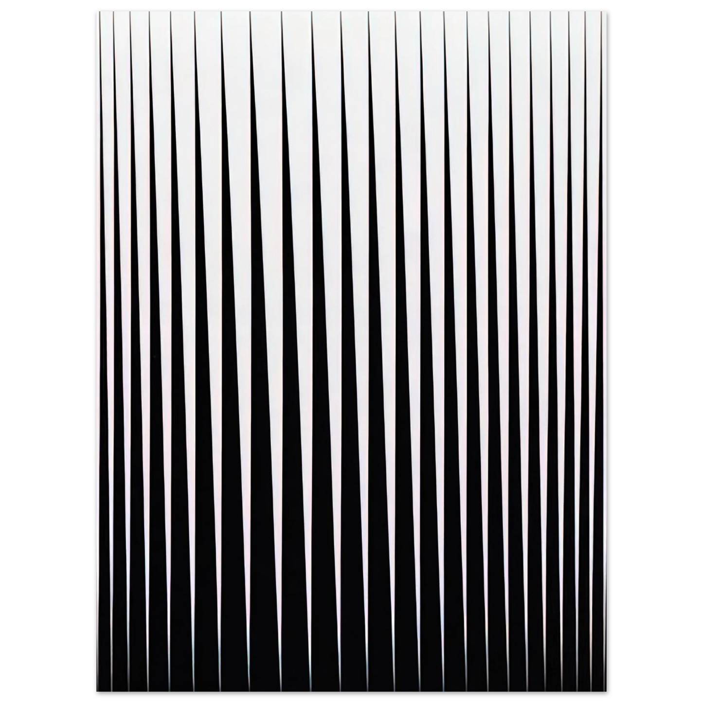 Bridget Riley - BREATHE 1966 Fine Art Poster - Default Title