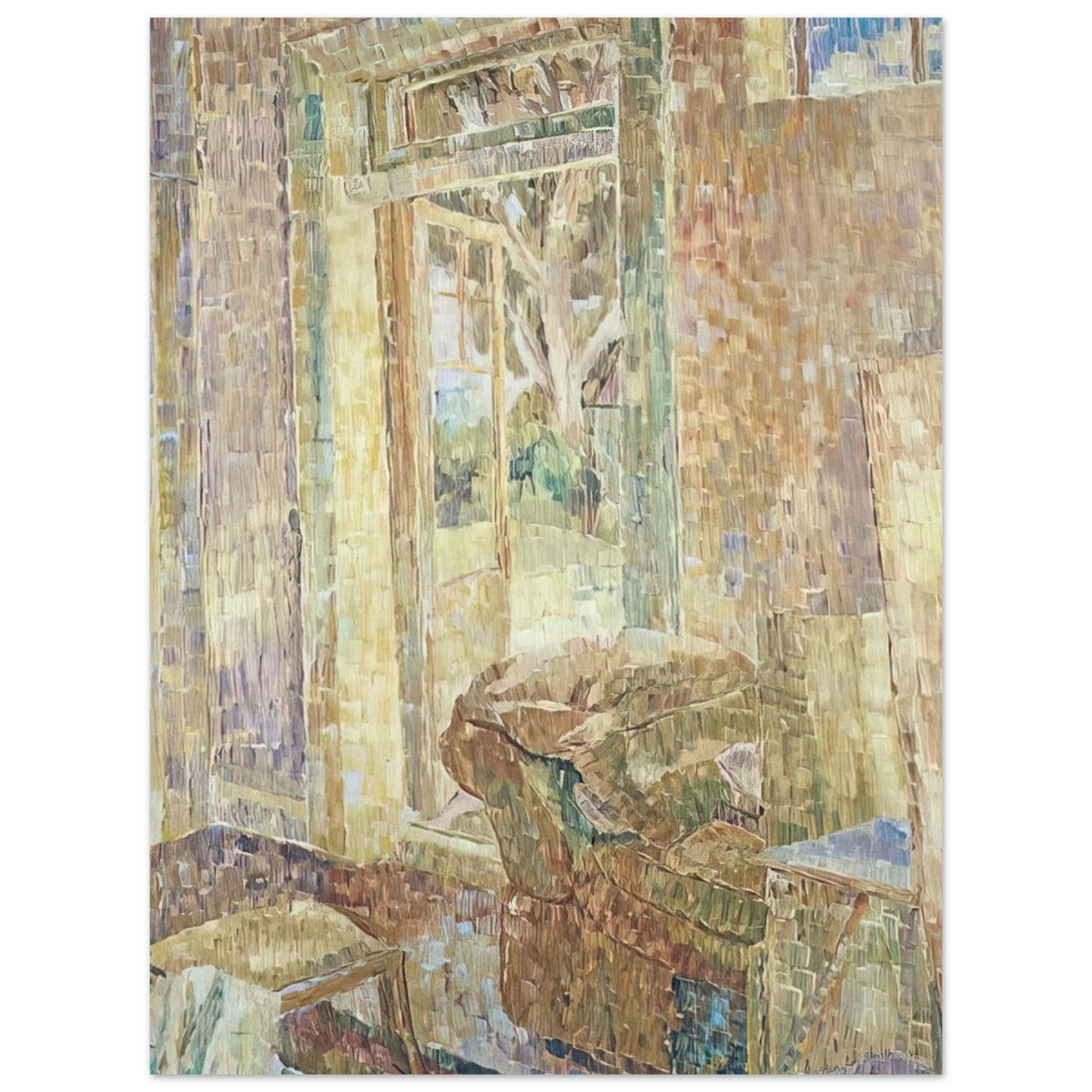 Grace Cossington Smith - Door into the garden - 1947 Fine Art Poster - Default Title