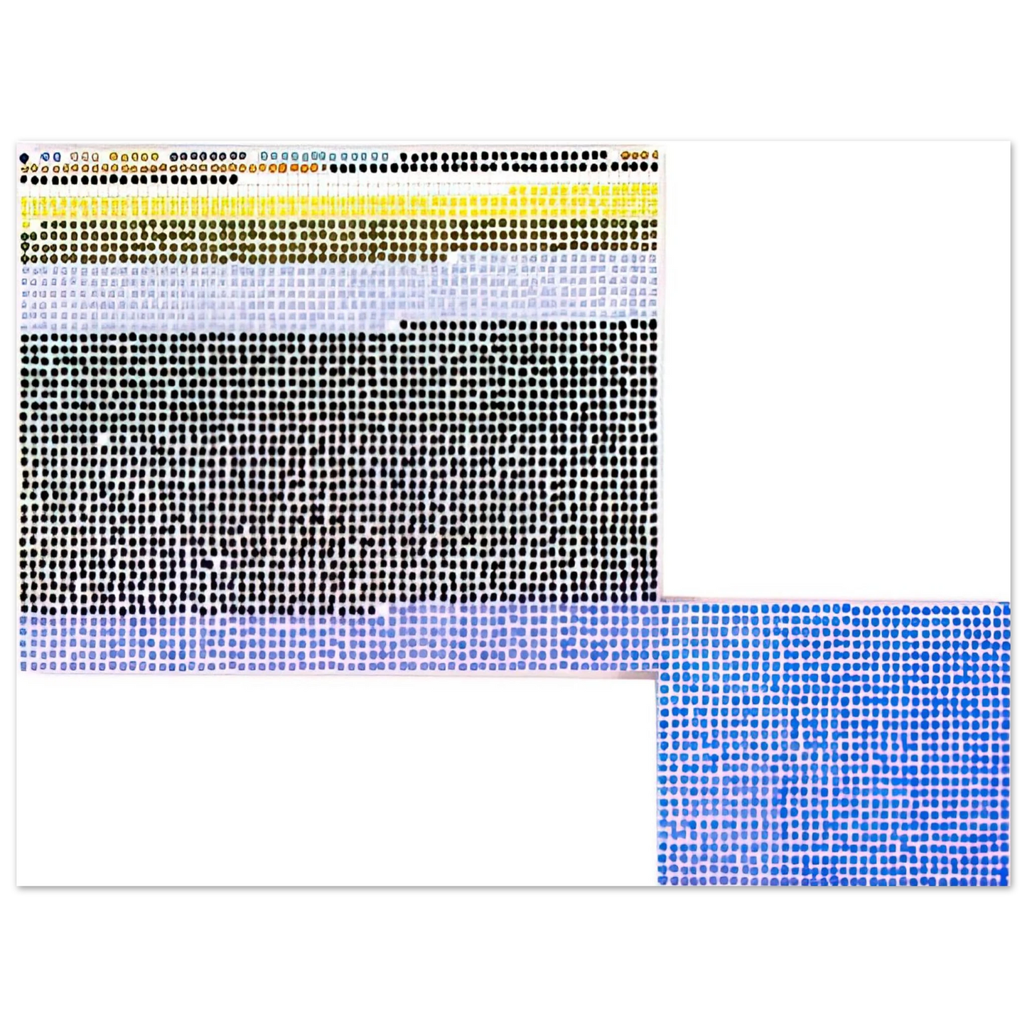 Jennifer Bartlett - Original Fibonacci - 2001 Fine Art Poster - Default Title