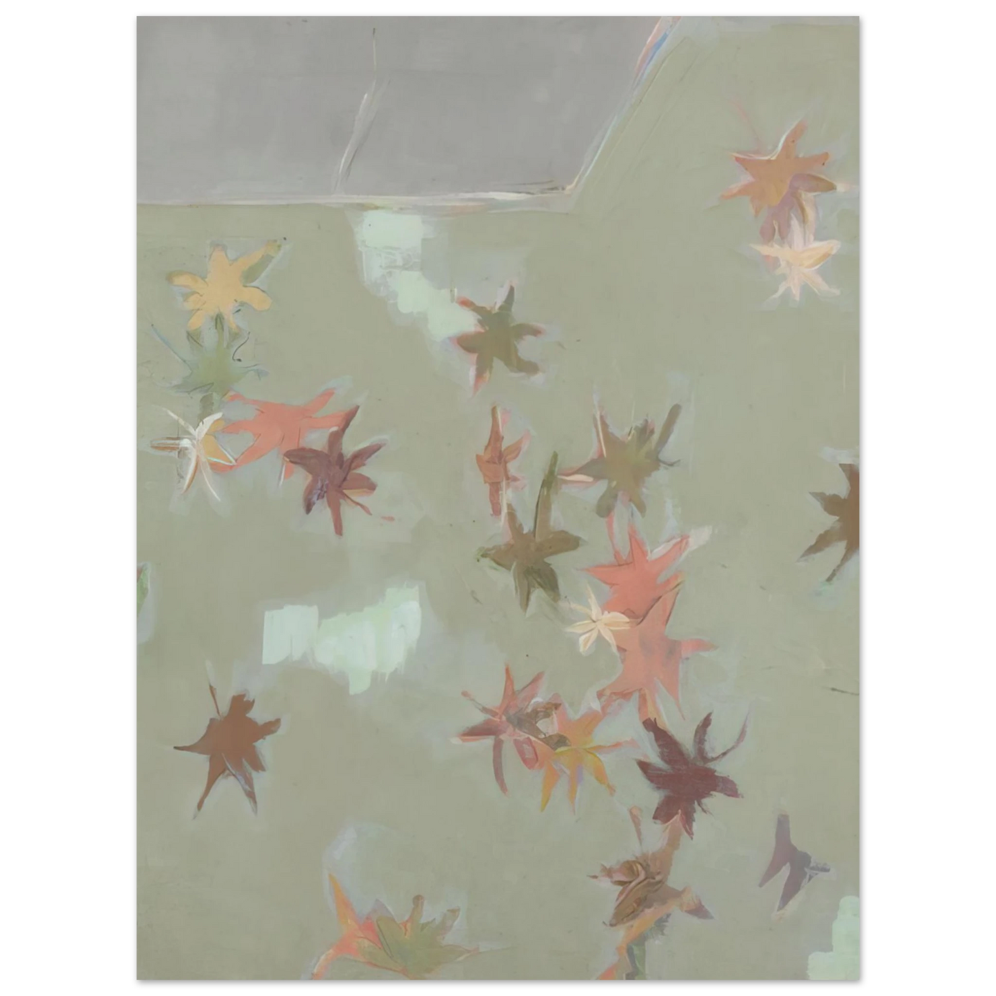 Kenzo Okada - Maple - 1980 Fine Art Poster - Default Title