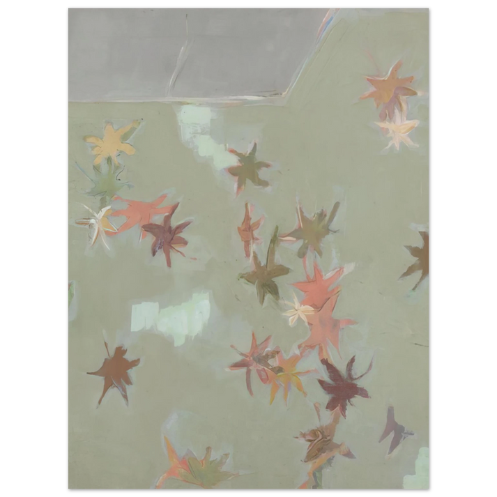 Kenzo Okada - Maple - 1980 75x100 cm / 30x40inches Fine Art Poster