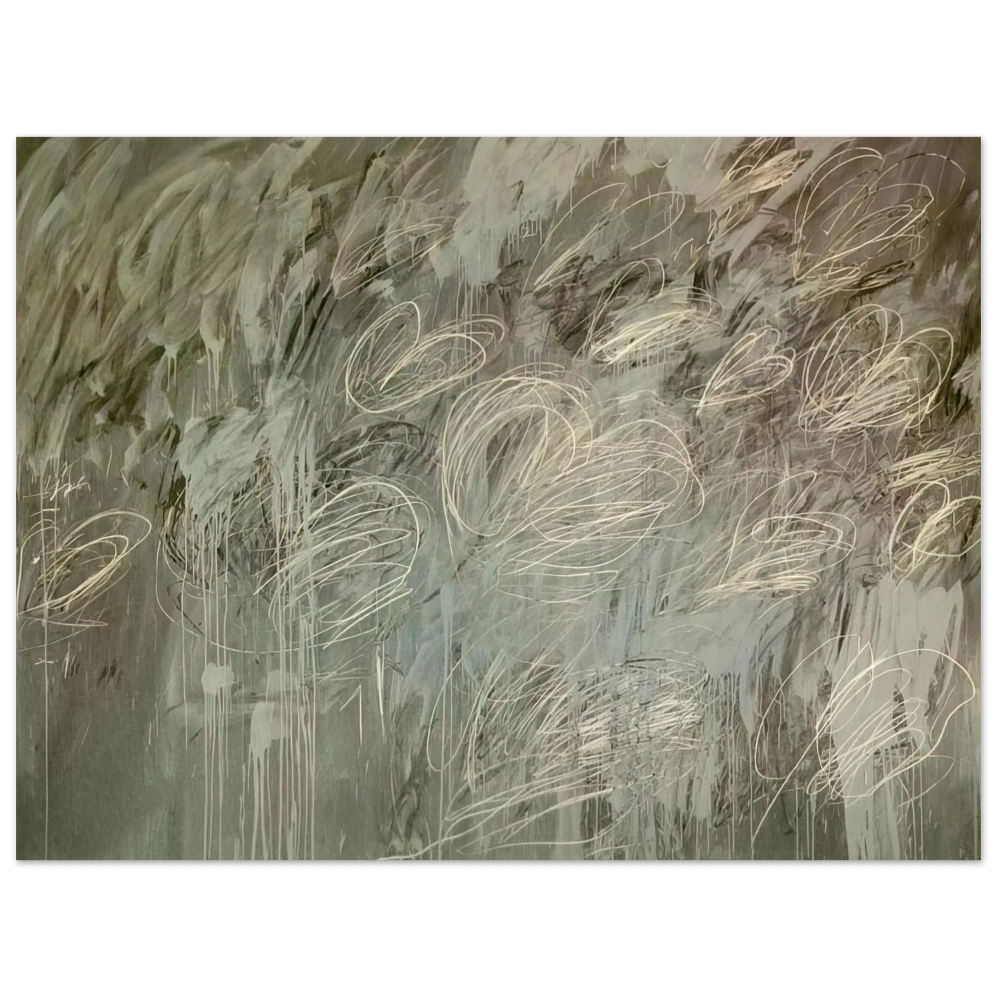 Cy Twombly - III Notes from Salalah, Note II Fine Art Poster - Default Title