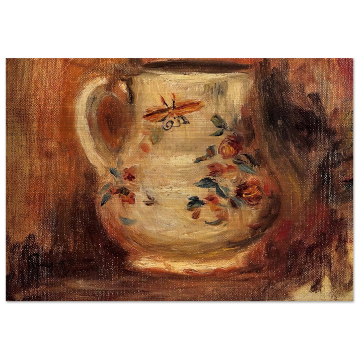 Pitcher - Pierre-Auguste Renoir Brushed Aluminum Print - 70x100 cm / 28x40 inches | Pierre-Auguste Renoir Aluminum Print | Pierre-Auguste Renoir Prints