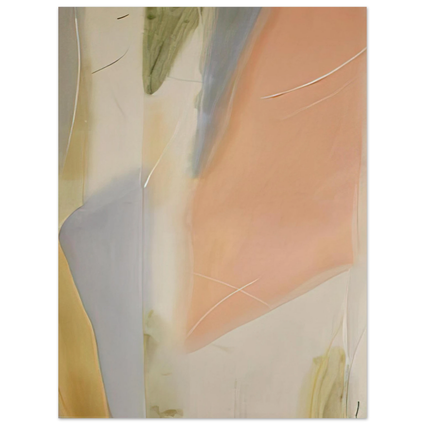 Larry Zox - Untitled - 1987 Fine Art Poster - Default Title