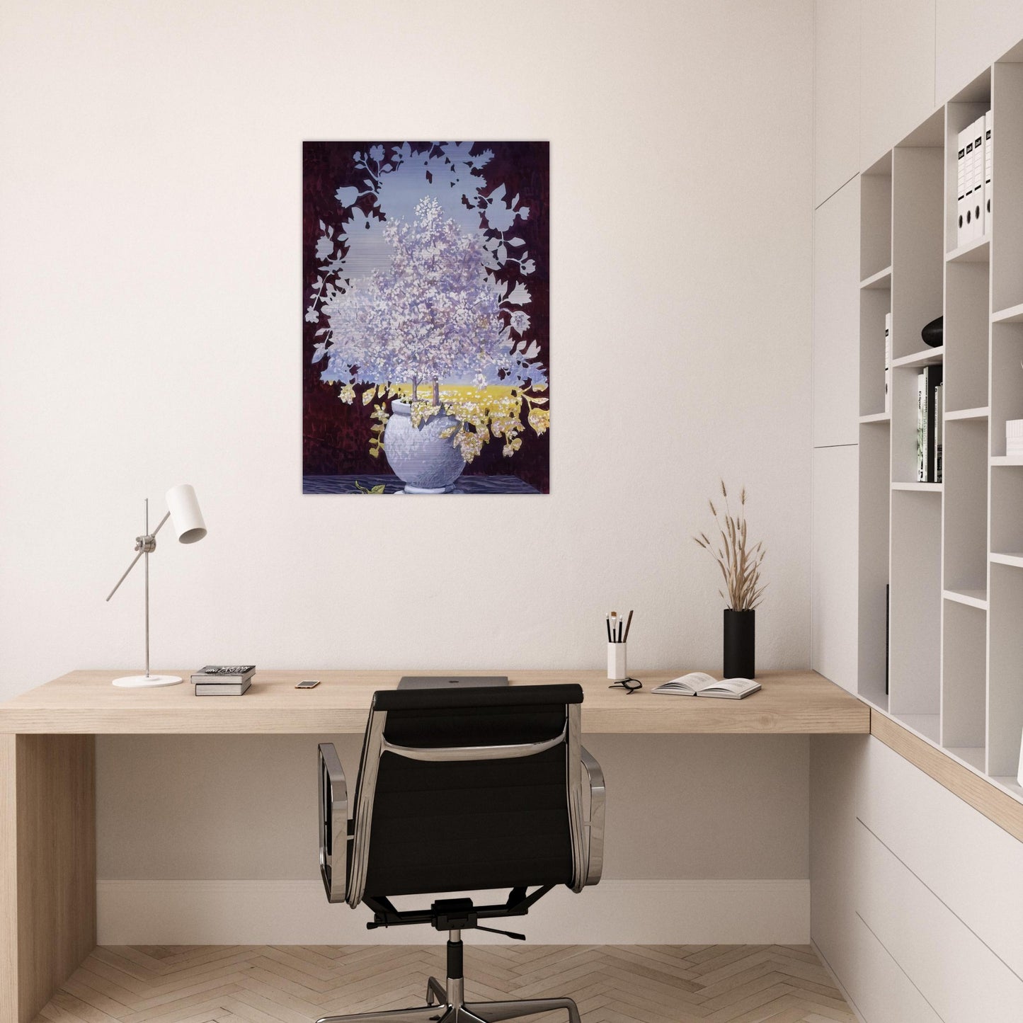 THE FLASH 1959 - Rene Magritte Brushed Aluminum Print - 70x100 cm / 28x40 inches | Rene Magritte Aluminum Print | Rene Magritte Prints