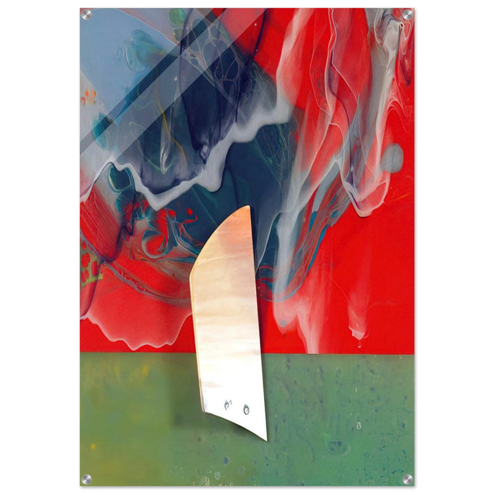 Plow - Sam Gilliam Acrylic Print - 70x100 cm / 28x40″ inches