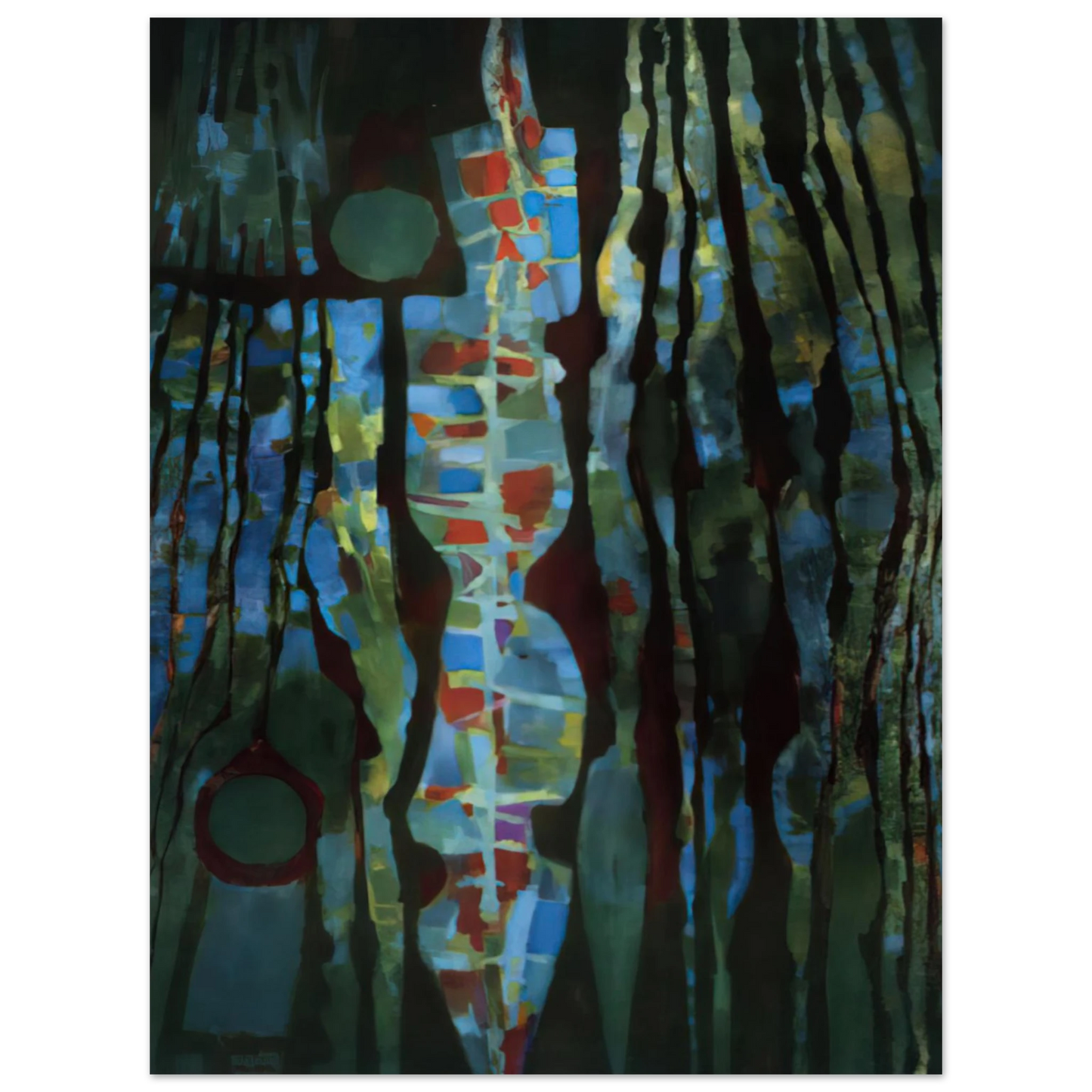 Alfred Manessier - Offrande de la terre I - 1961 Fine Art Poster - Default Title