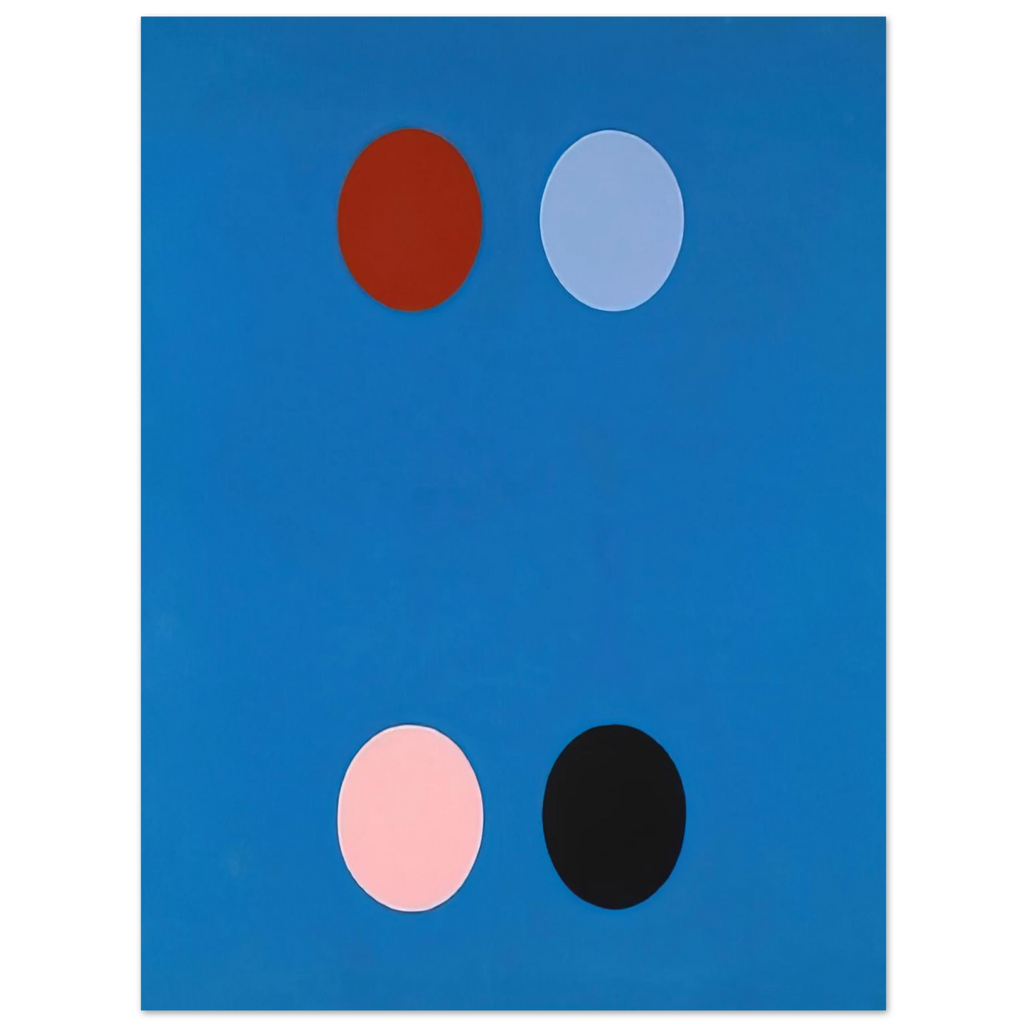 Thomas Downing - France Blue - 1965 Fine Art Poster - Default Title