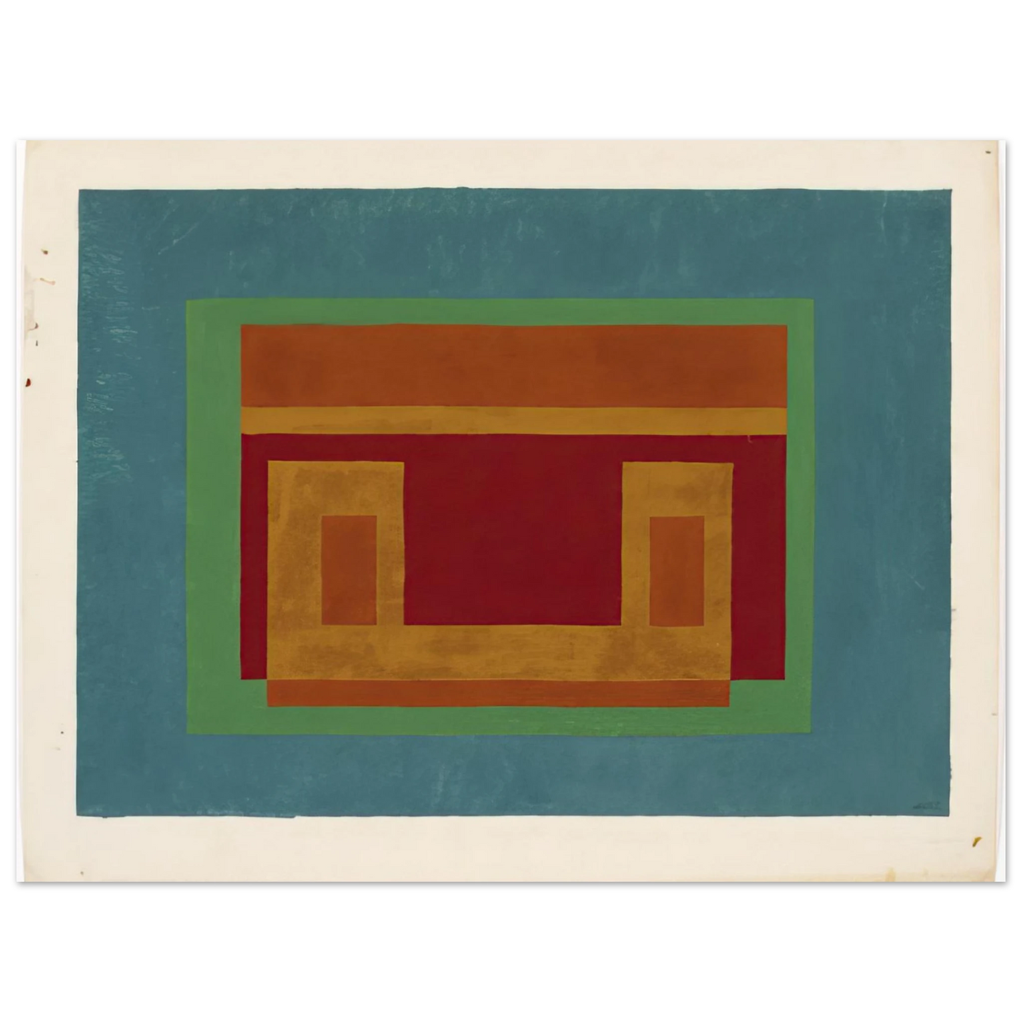 Josef Albers - VARIANT ADOBE 1947 Fine Art Poster - Default Title