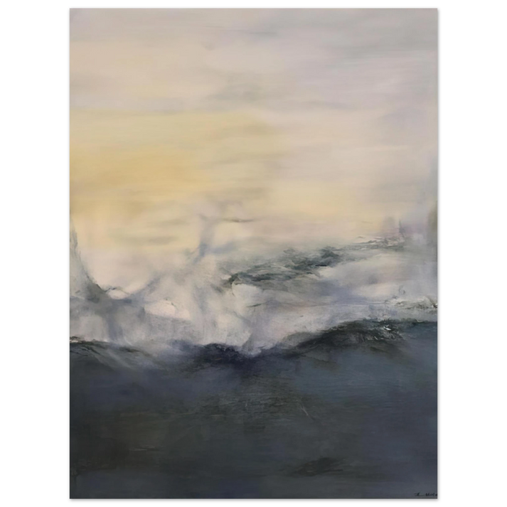 Zao Wou-Ki - 15 11 2001 2001 75x100 cm / 30x40inches Fine Art Poster