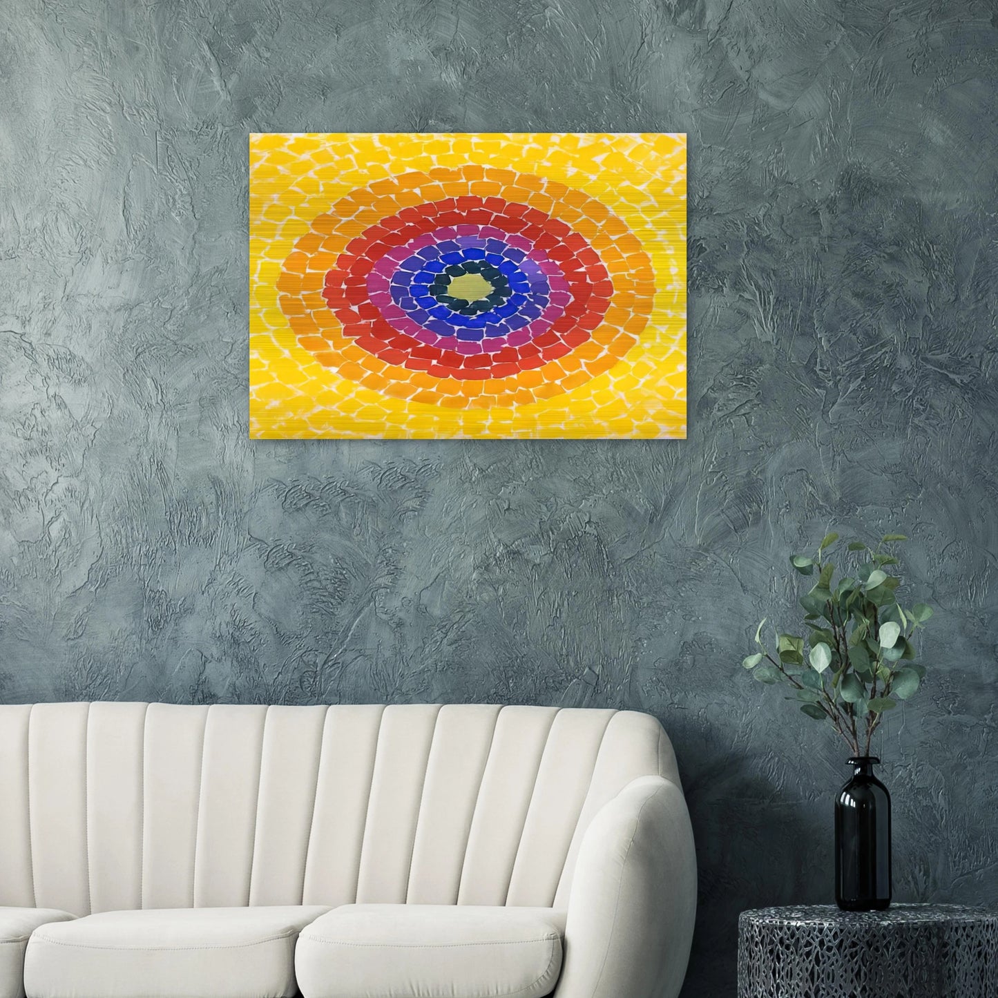 RESSURECTION 1966 - Alma Woodsey Thomas Brushed Aluminum Print - 70x100 cm / 28x40 inches | Alma Woodsey Thomas Aluminum Print | Alma Woodsey Thomas Prints