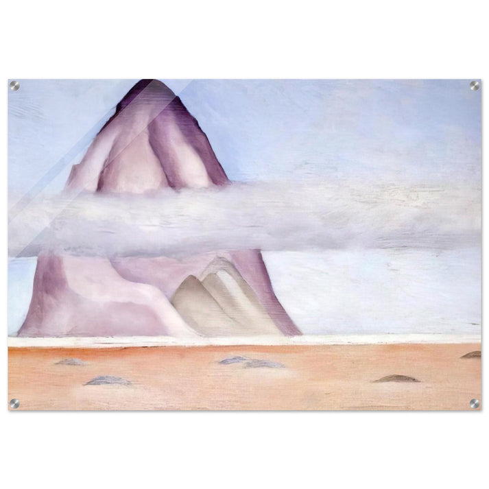 Misty - A Memory - Georgia O'Keeffe Acrylic Print - 70x100 cm / 28x40″ inches