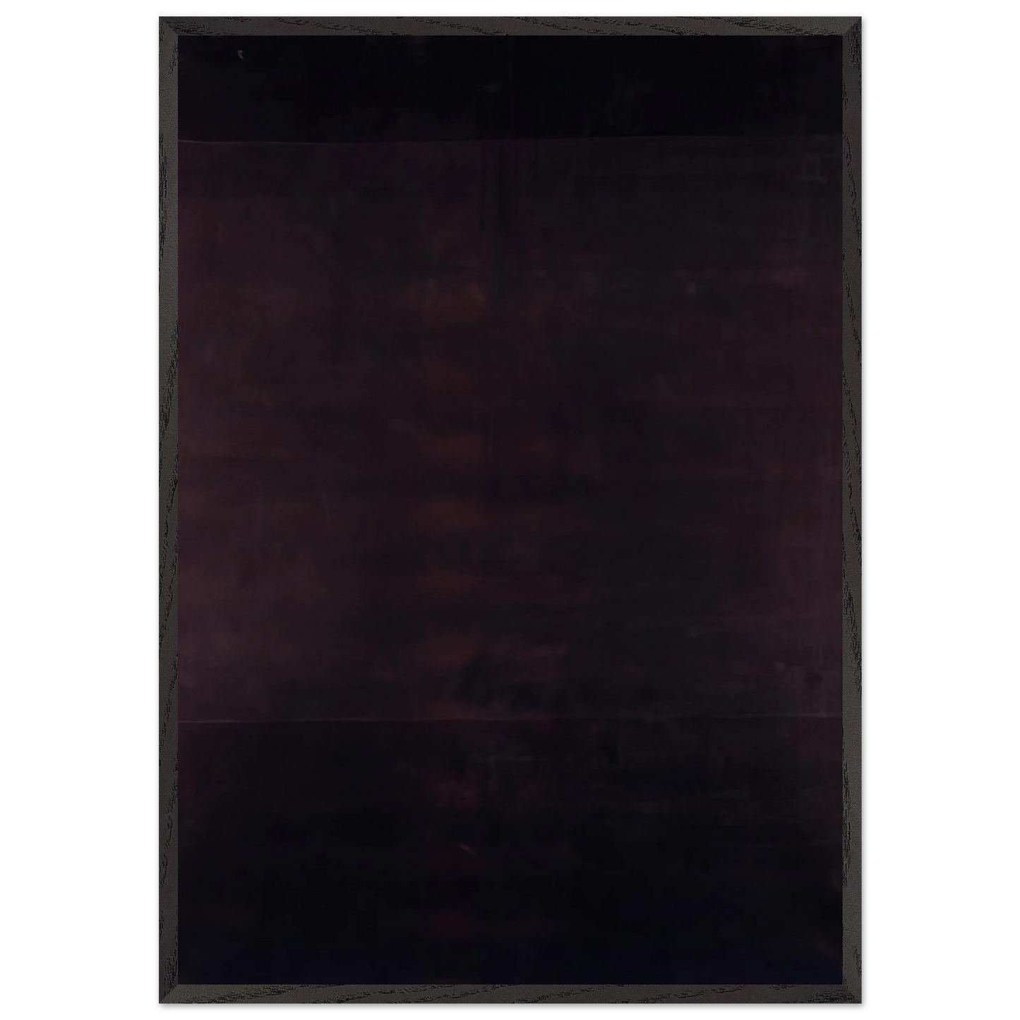 No 4 - 1964 - Mark Rothko 70x100 cm / 28x40 inches Framed Art Print – Black Wooden Frame