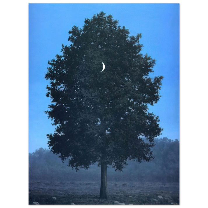 Rene Magritte - SIXTEENTH OF SEPTEMBER 1956 75x100 cm / 30x40inches Fine Art Poster