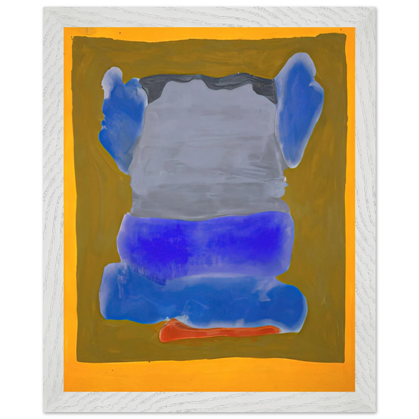 Helen Frankenthaler - Buddha s Court - 1964 Wall art - A3 (29.7 x 42 cm) - Fine Art Poster - -