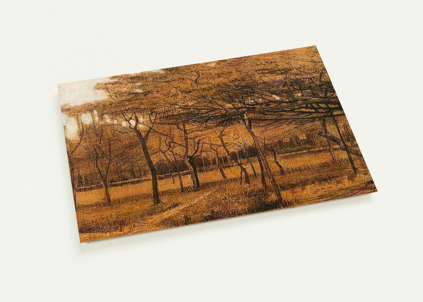 Landscape with Trees By Vincent van Gogh Pack of 10 Post Cards | Vincent van Gogh Post Cards | A6 (10.5 x 14.8 cm) - 4.1 x 5.8 inches
