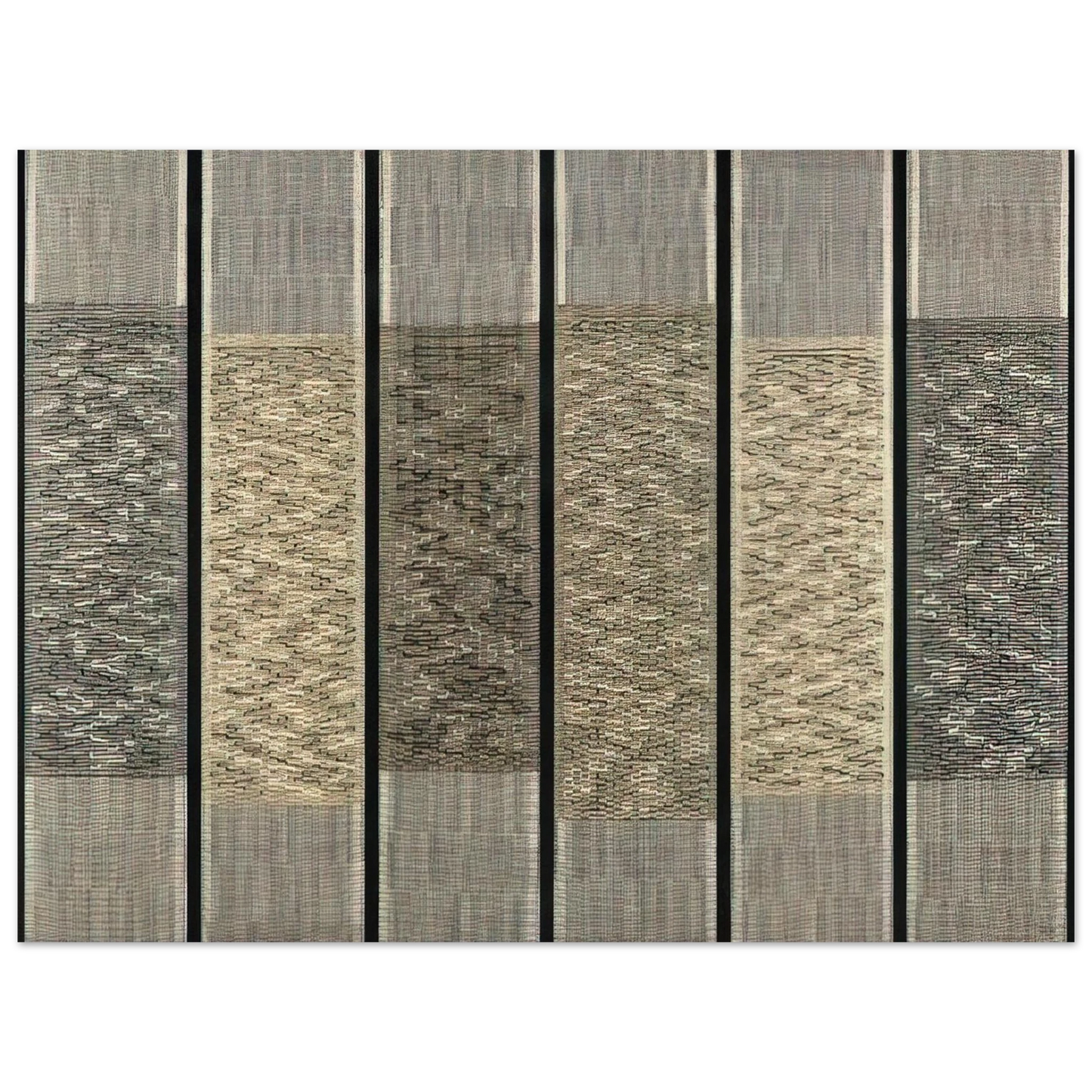 Anni Albers - SIX PRAYERS 1965 Fine Art Poster - Default Title