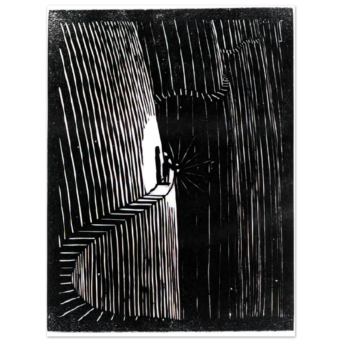 MC Escher - ESCHER (7) Wall Art - 21x29.7 cm / 8x12" - Fine Art Poster - -