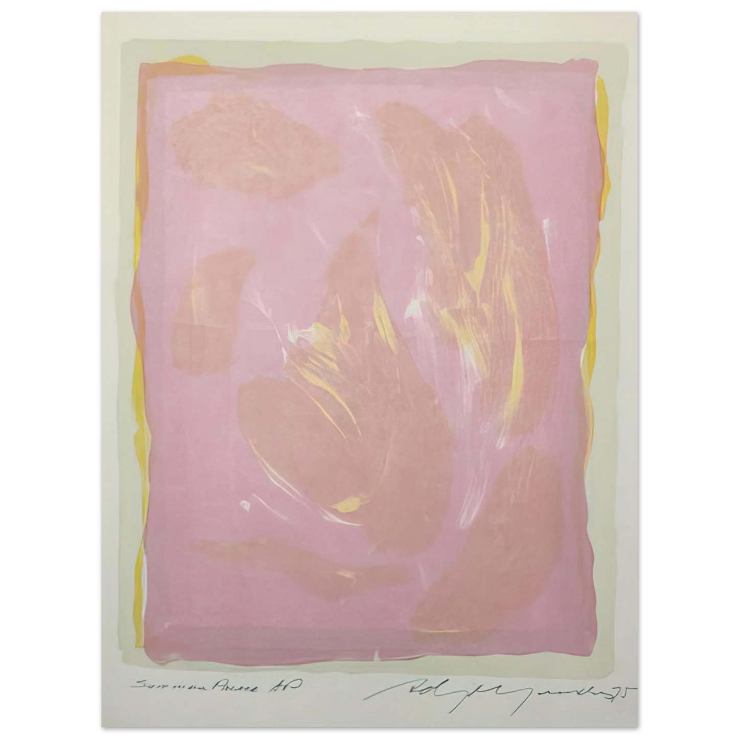 Adja Yunkers - Summer Palace - 1975 Fine Art Poster - Default Title