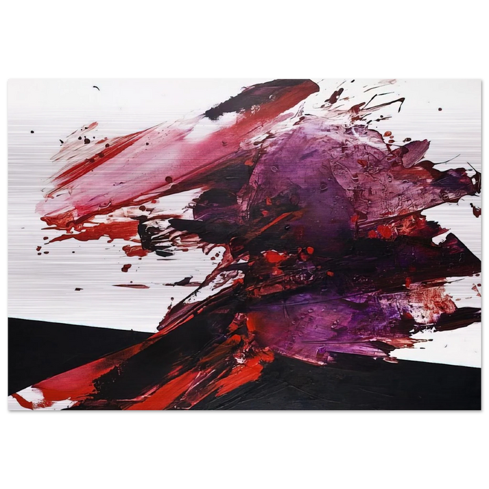 UNTITLED 2447 2009 - Luis Feito Brushed Aluminum Print - 70x100 cm / 28x40 inches | Luis Feito Aluminum Print | Luis Feito Prints