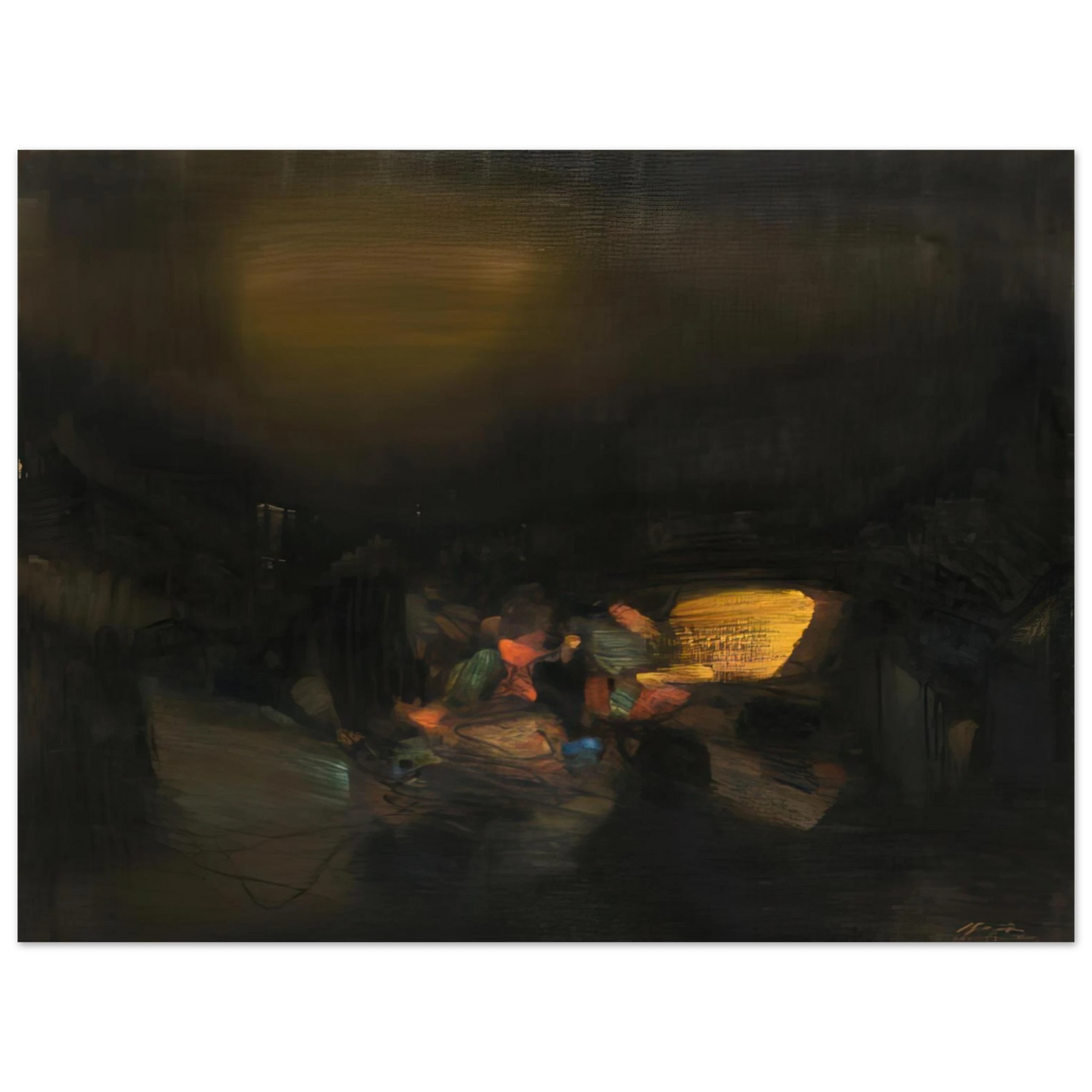 Chu teh Chun - 4 AVRIL 1979 Fine Art Poster - Default Title